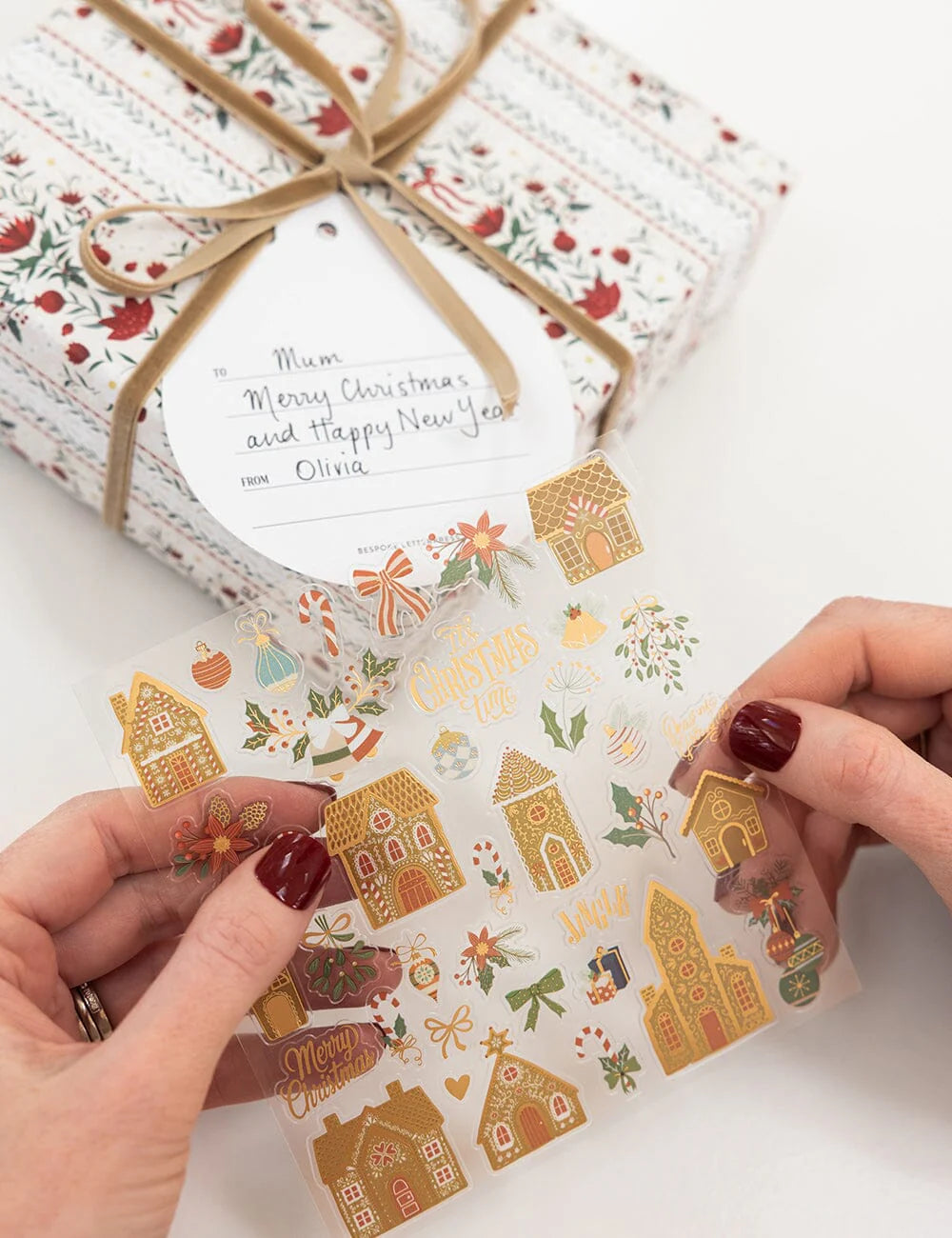 Bespoke Sticker Collection - Gingerbread Houses