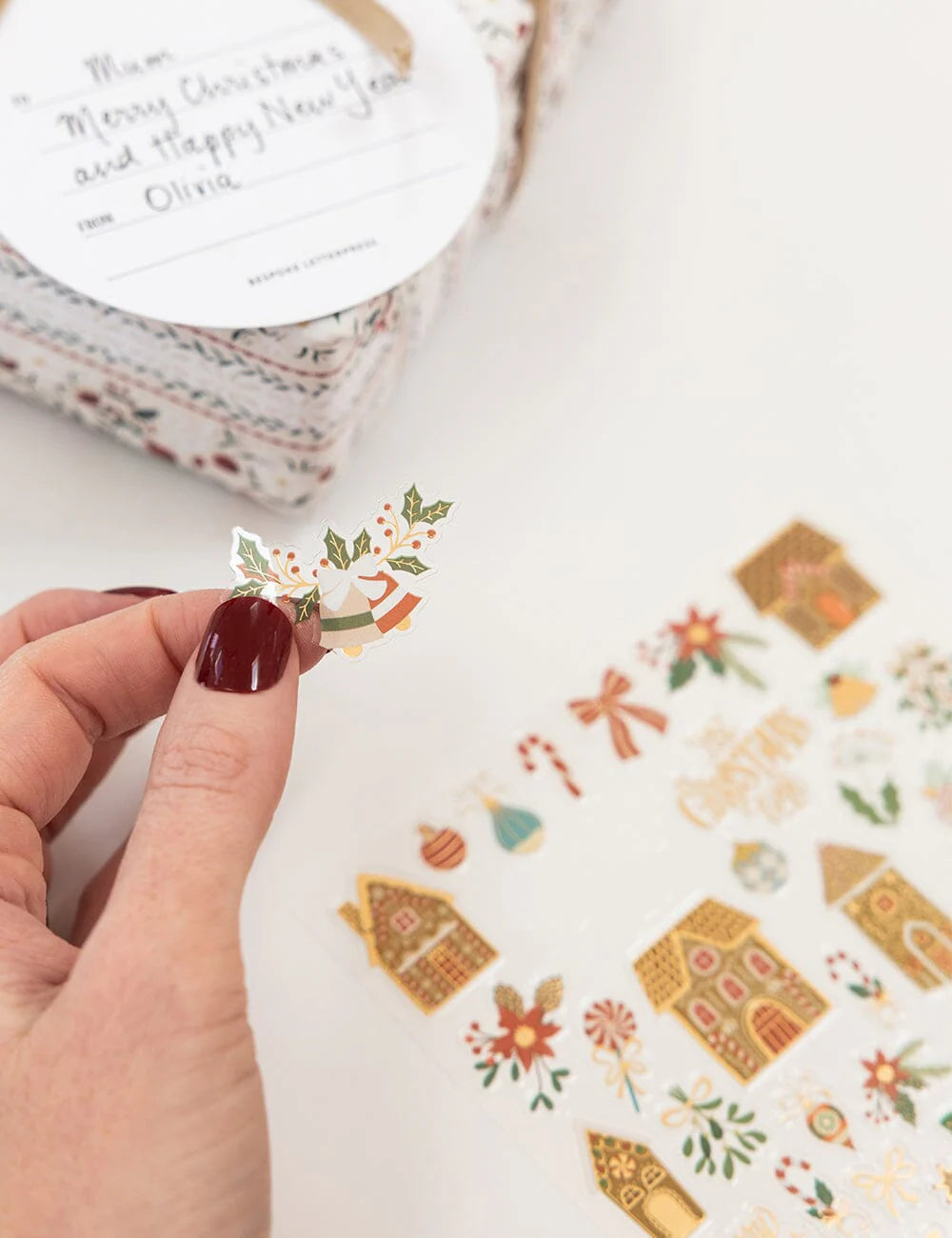 Bespoke Sticker Collection - Gingerbread Houses