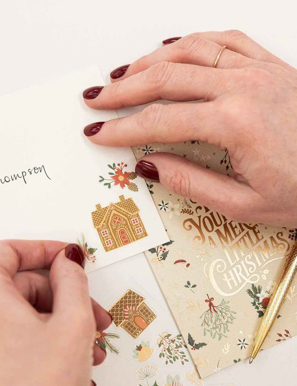 Bespoke Sticker Collection - Gingerbread Houses