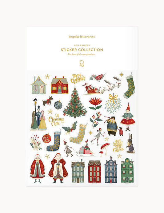 Bespoke Sticker Collection - The Christmas Village