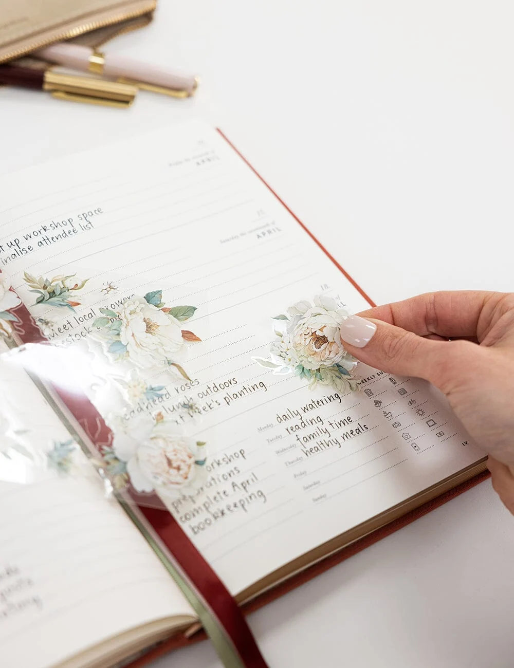 Bespoke Sticker Collection - Promenade Peonies