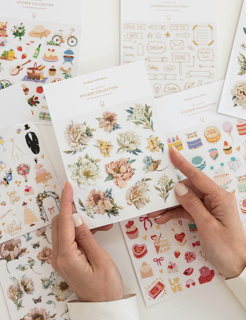 Bespoke Sticker Collection - Promenade Peonies