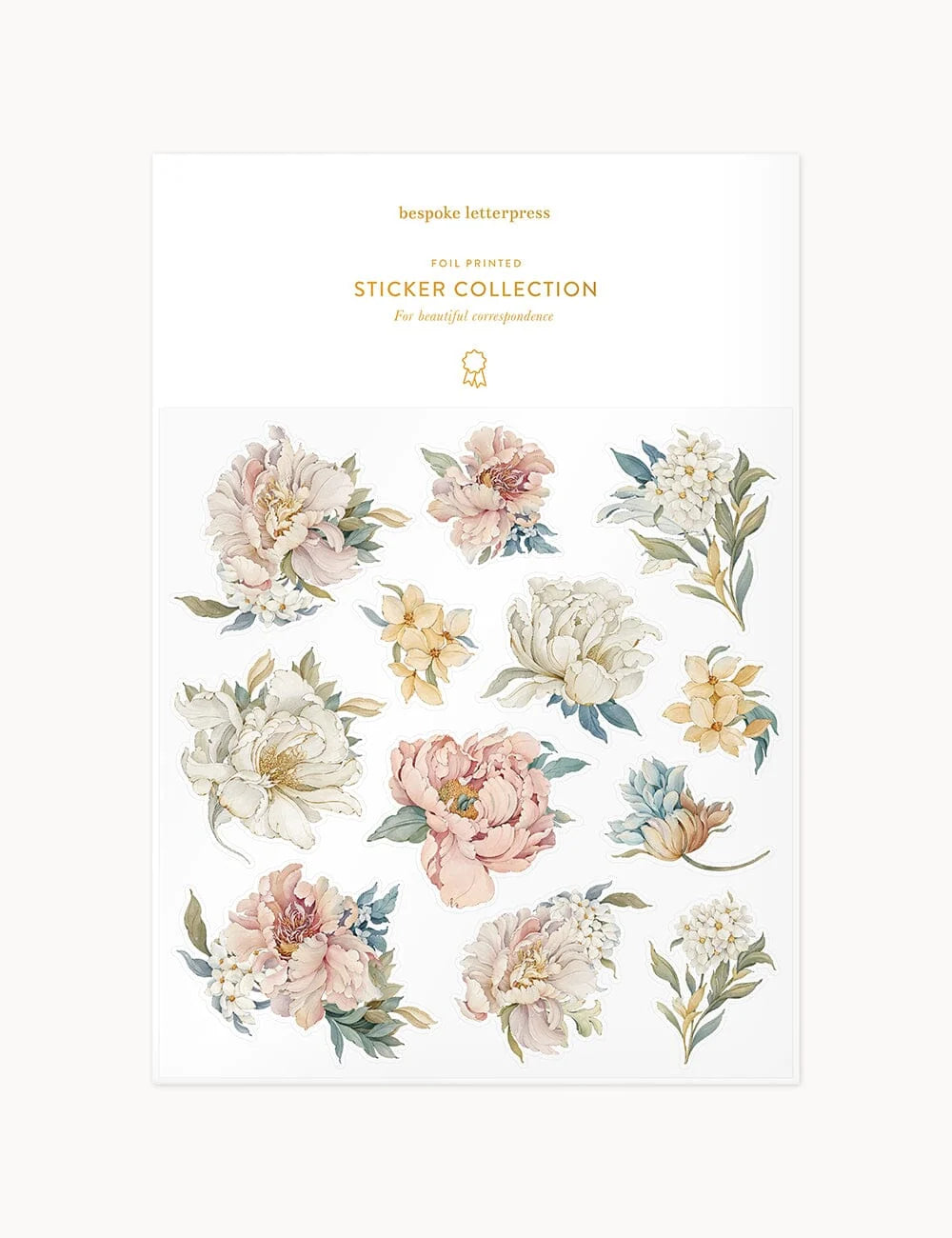 Bespoke Sticker Collection - Promenade Peonies