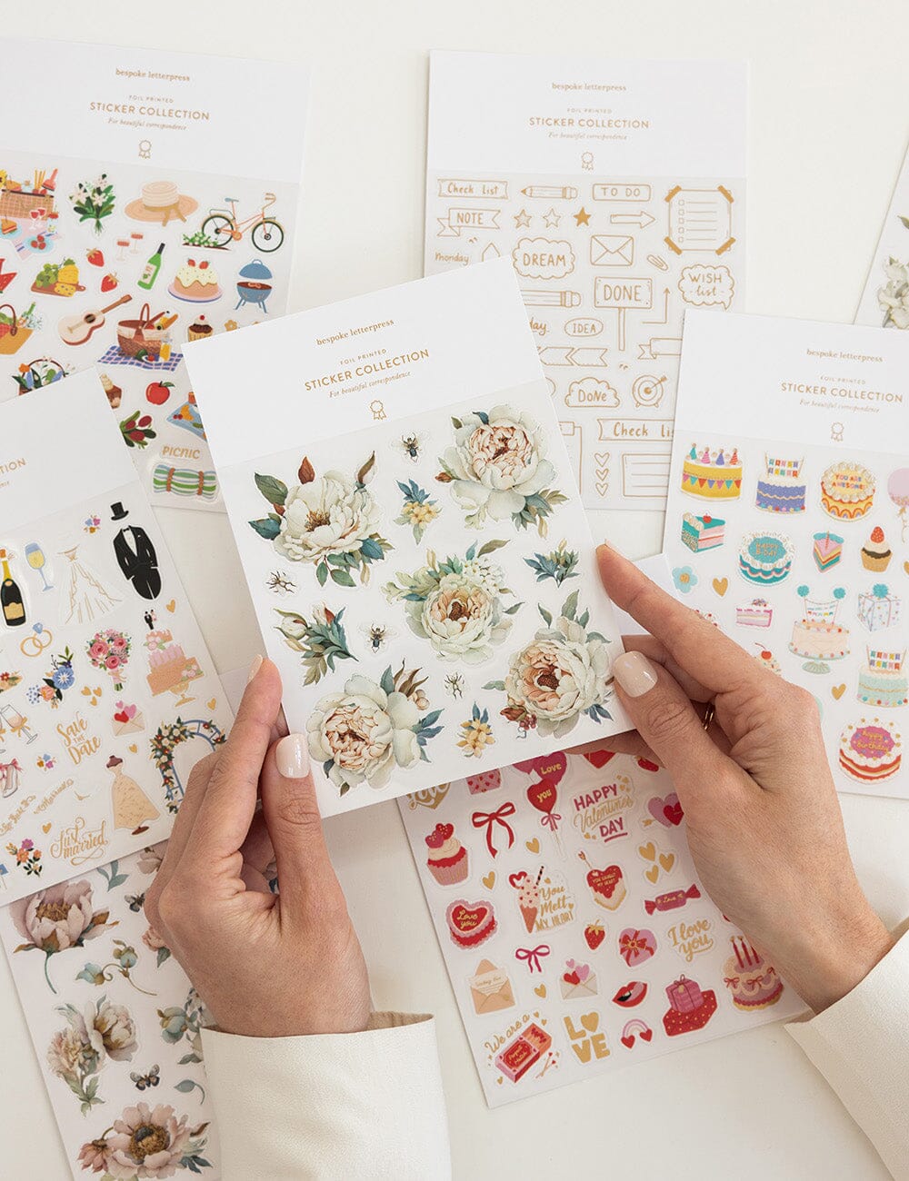 Bespoke Sticker Collection - Promenade Roses
