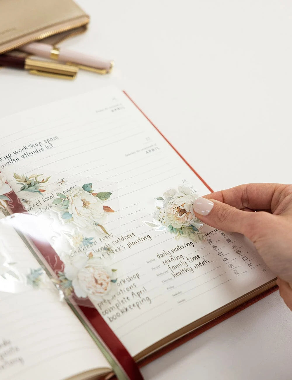 Bespoke Sticker Collection - Promenade Roses