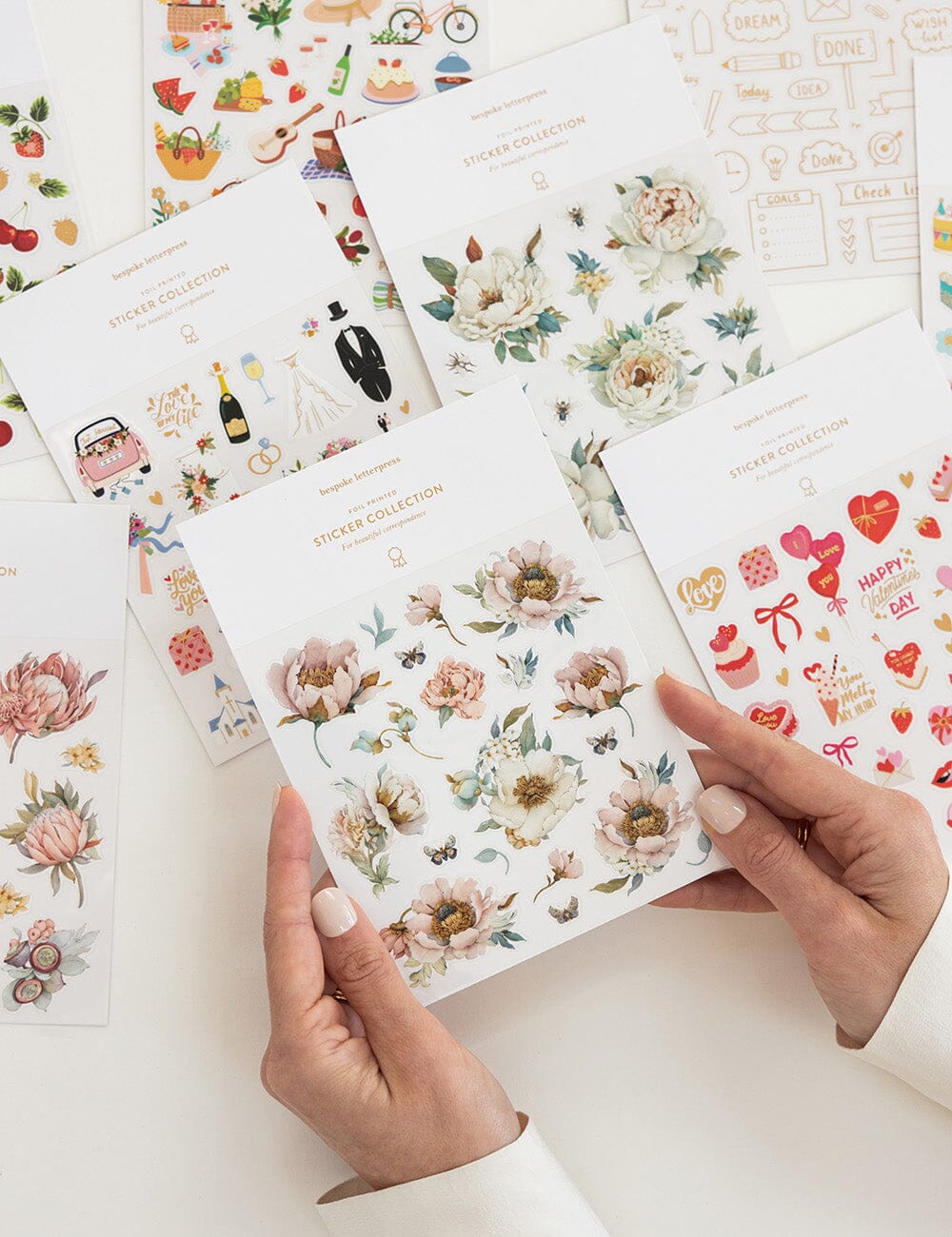 Bespoke Sticker Collection - Lady Jane's Garden