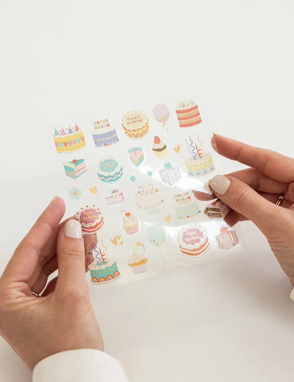 Bespoke Sticker Collection - Birthday Cake
