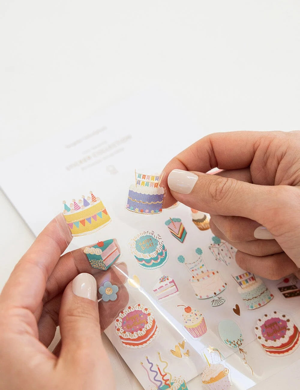 Bespoke Sticker Collection - Birthday Cake