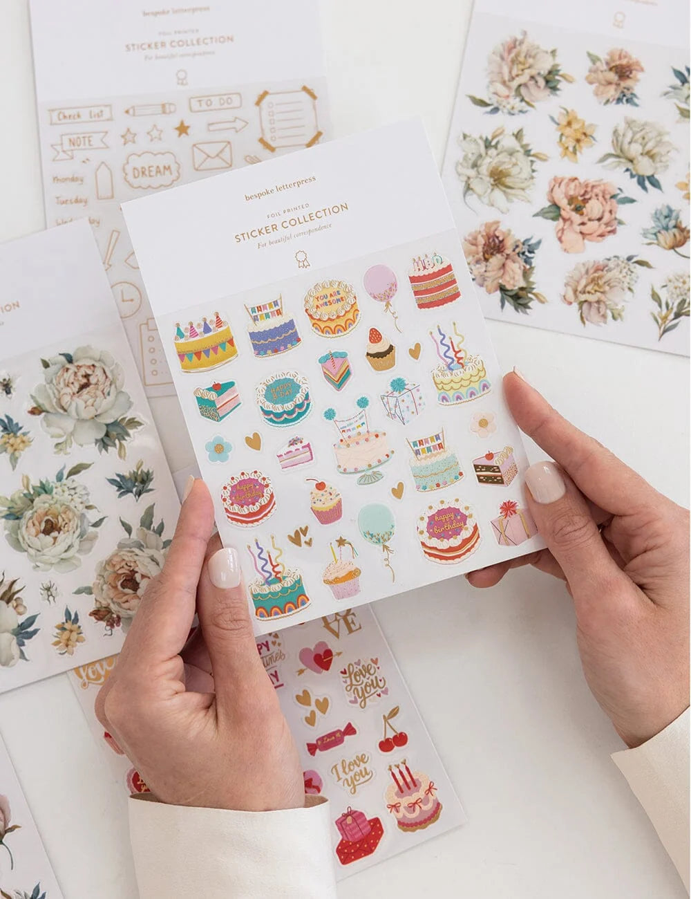 Bespoke Sticker Collection - Birthday Cake