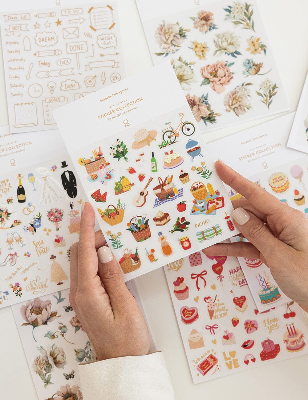 Bespoke Sticker Collection - Picnic