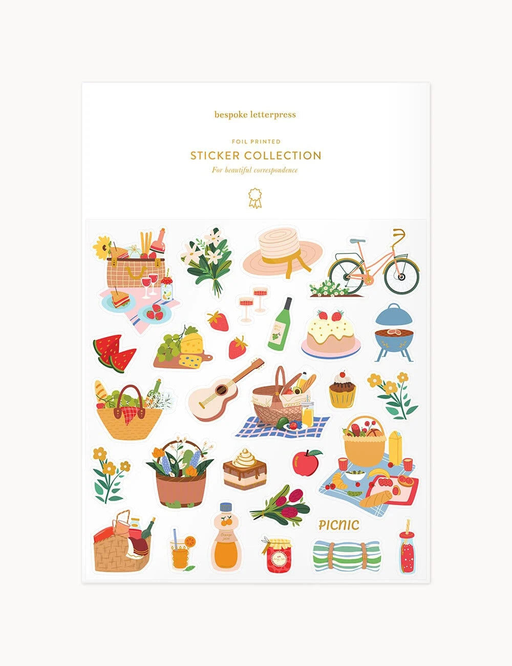 Bespoke Sticker Collection - Picnic