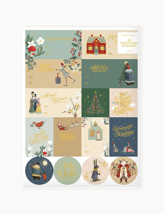 Bespoke Sticker Pack - The Christmas Village