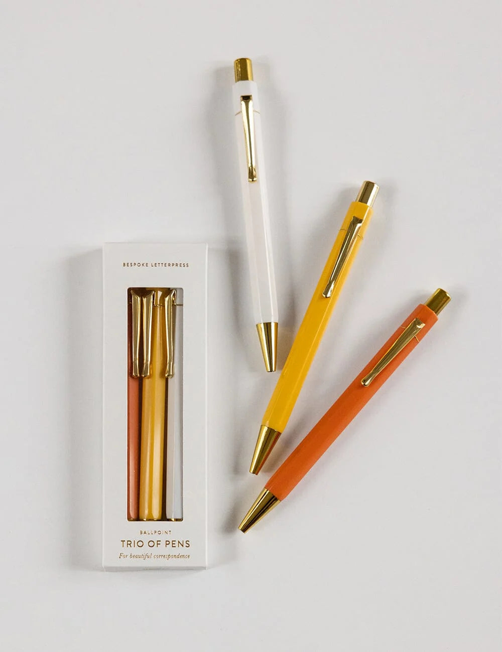 Bespoke Trio of Pens - Citrus