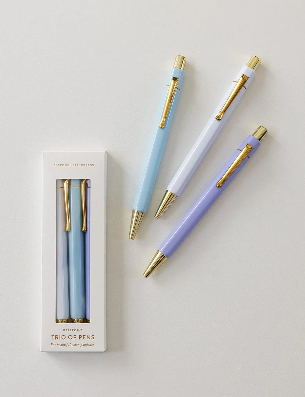 Bespoke Trio of Pens - Wisteria