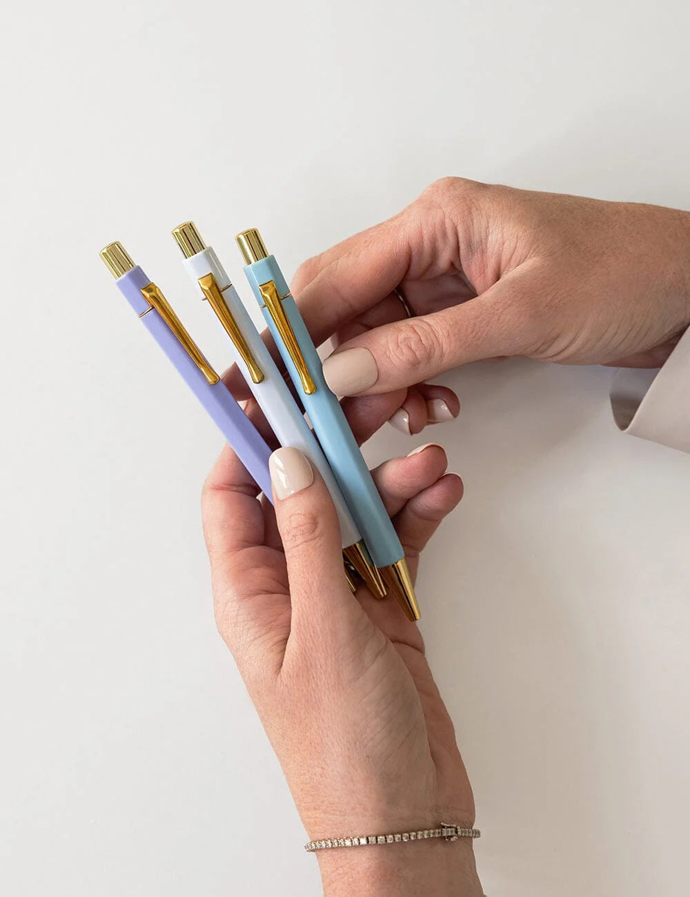 Bespoke Trio of Pens - Wisteria