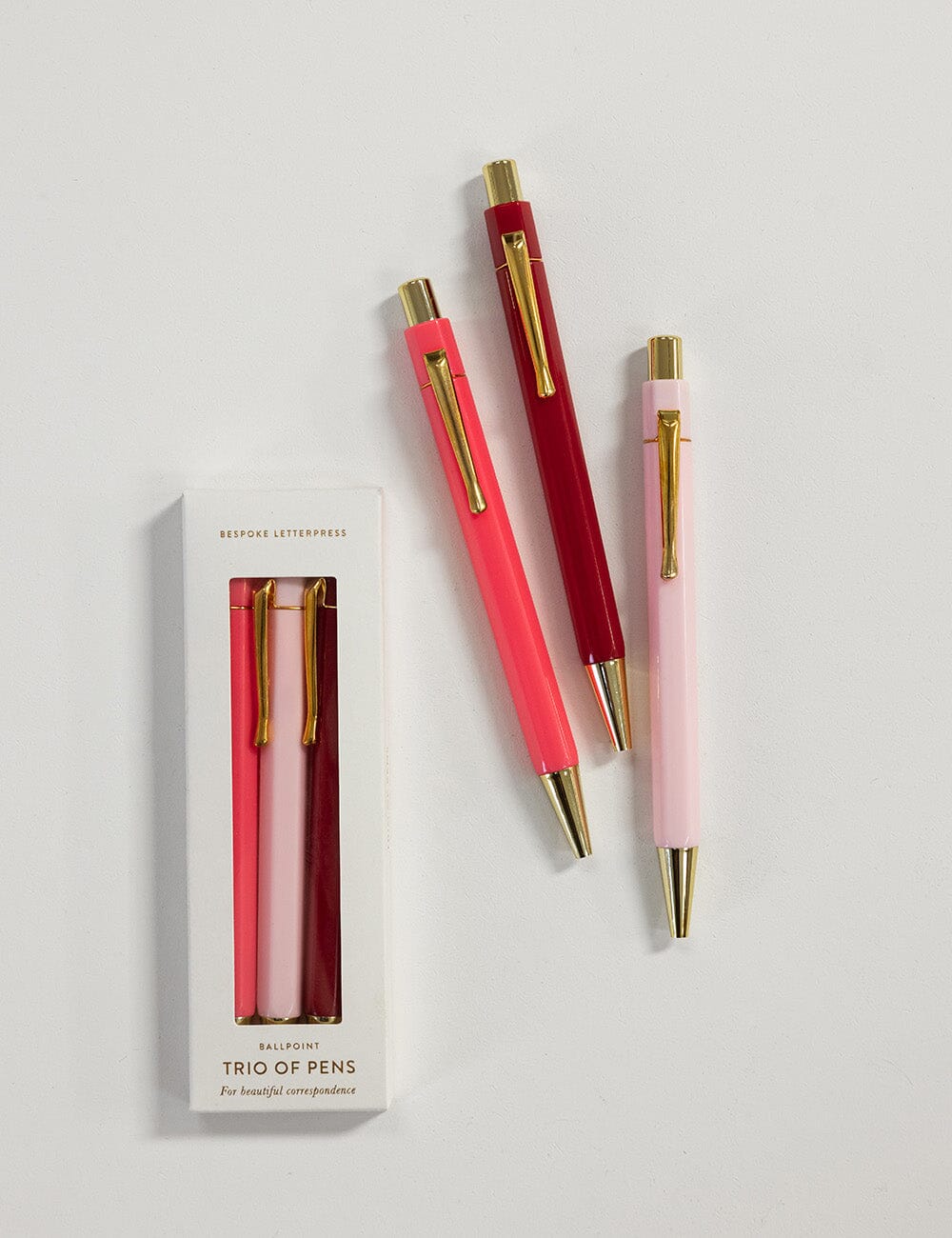 Bespoke Trio of Pens - Berry