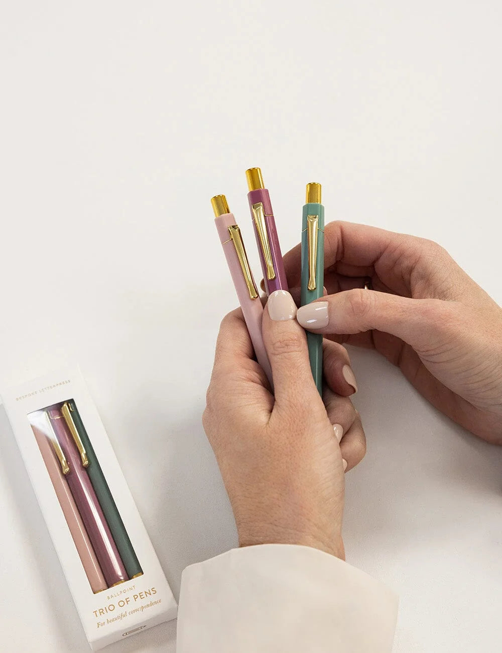 Bespoke Trio of Pens - Blooms