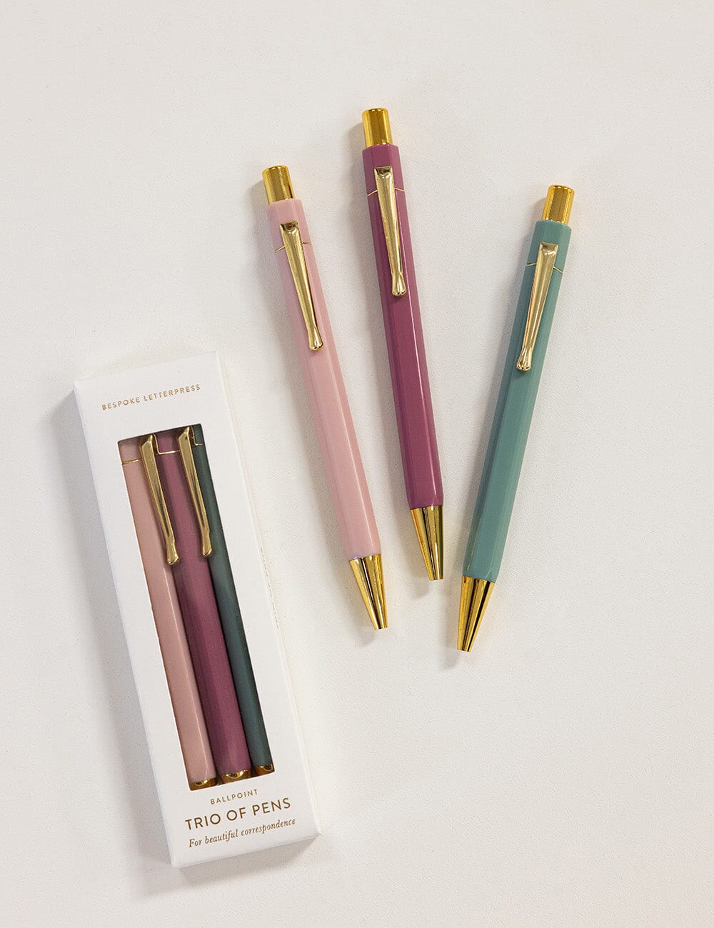 Bespoke Trio of Pens - Blooms