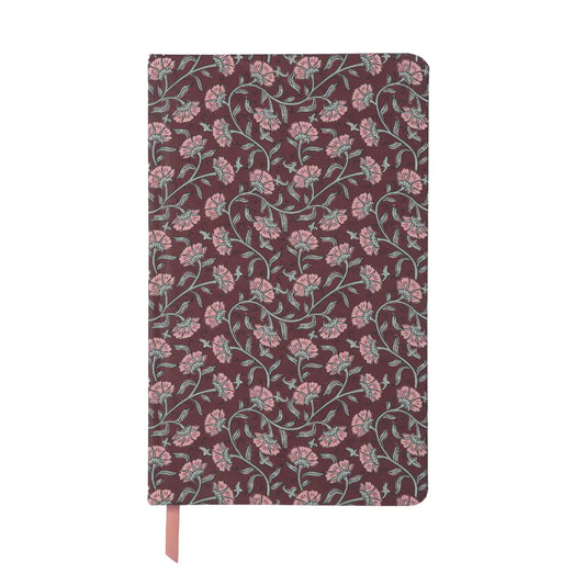 Soft Journal - Burgundy Vintage Floral