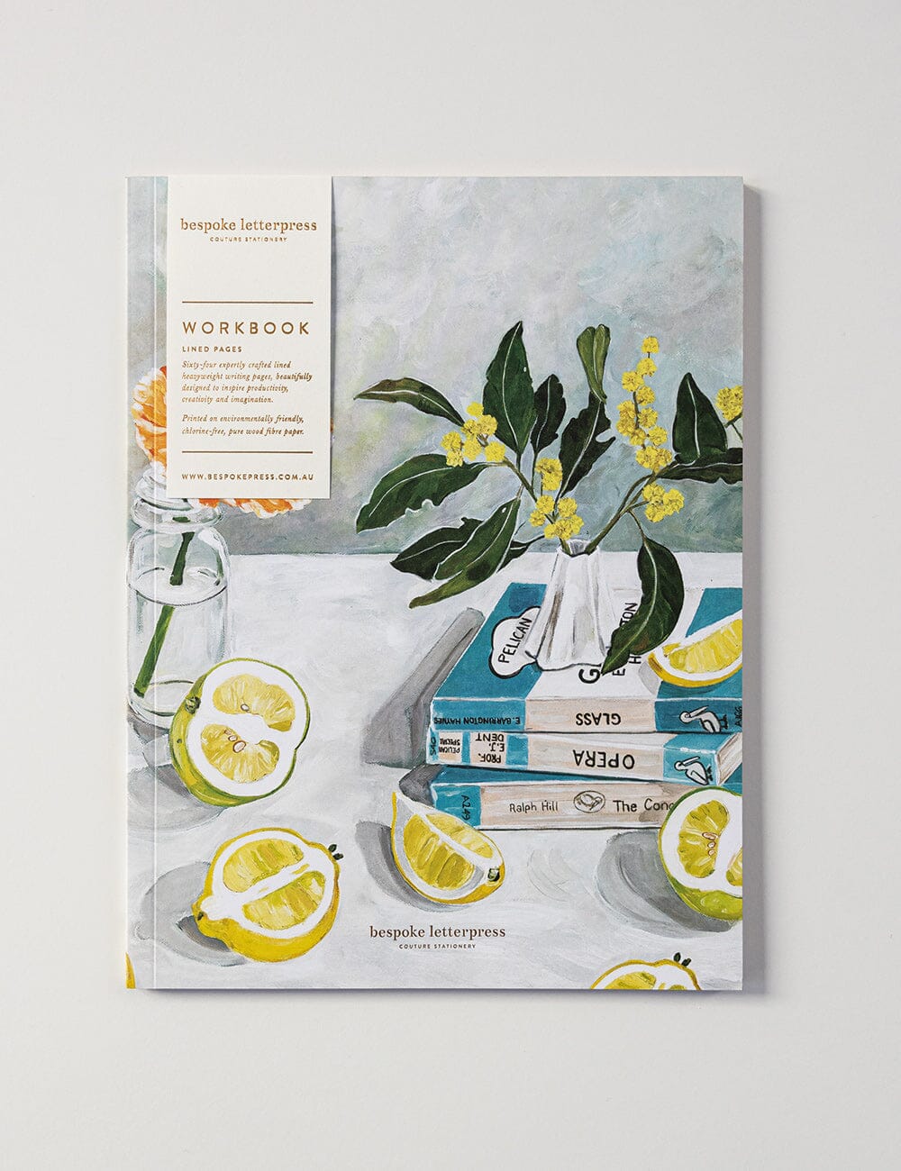 Bespoke Letterpress - Wattle and Citrus Workbook