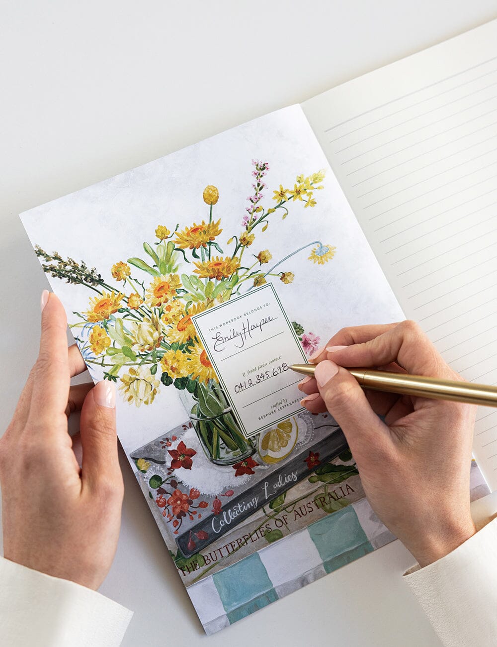 Bespoke Letterpress - Native Wildflowers Workbook