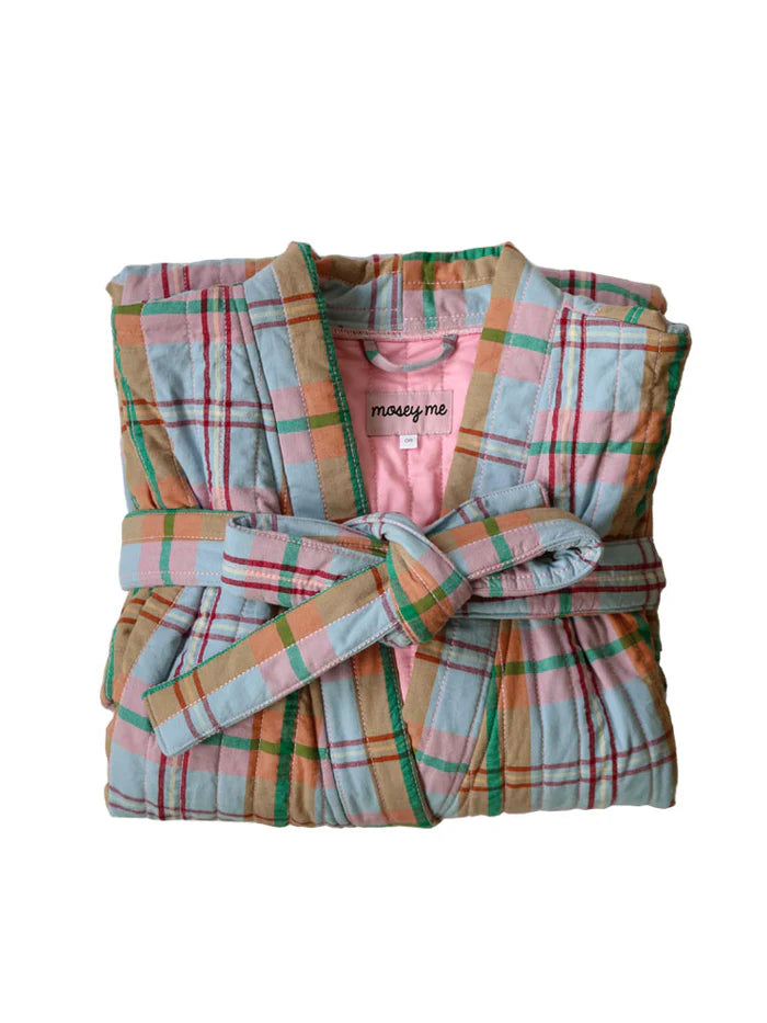 Mosey Me Confetti Quilted Robe