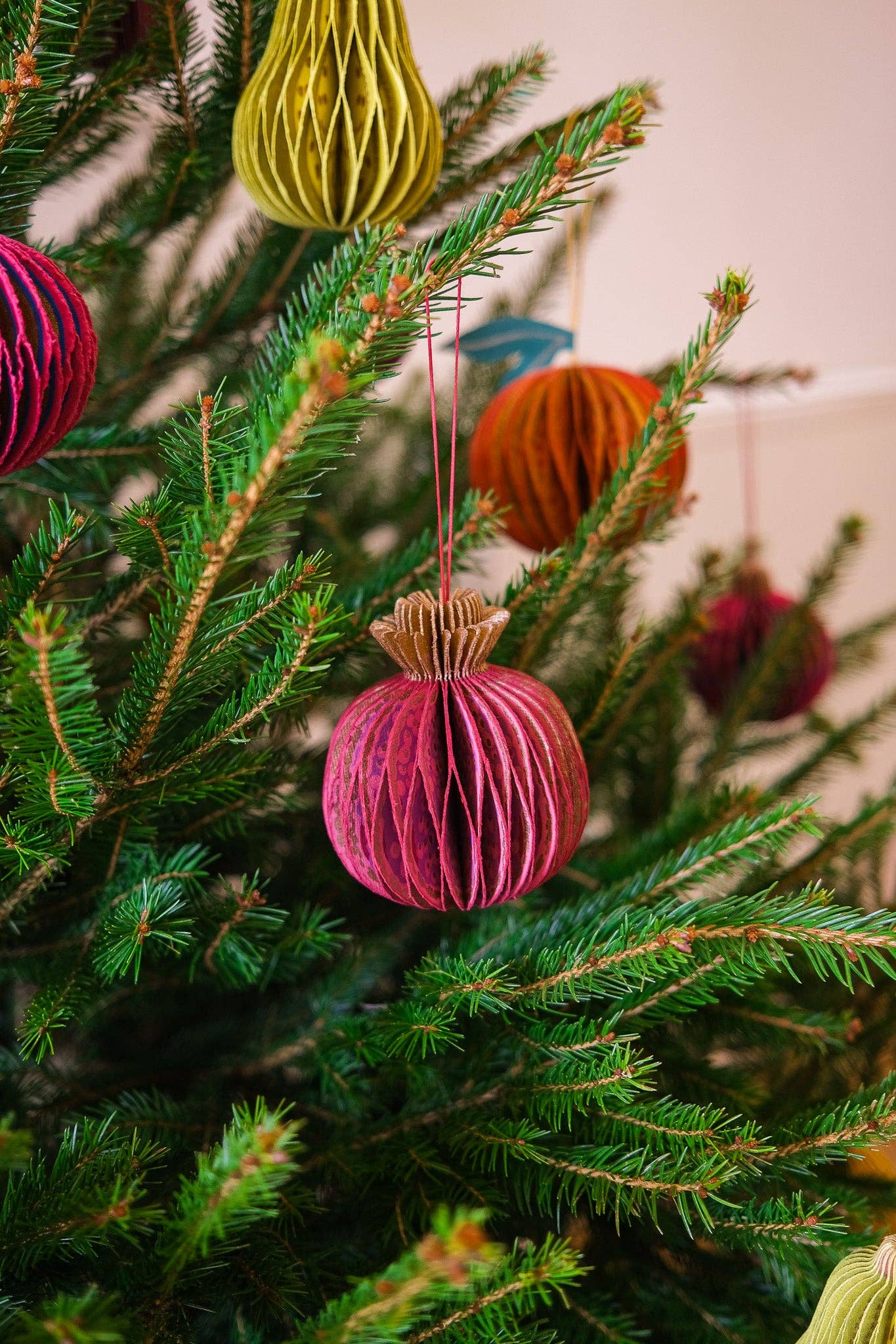 Pomegranate Honeycomb Decoration