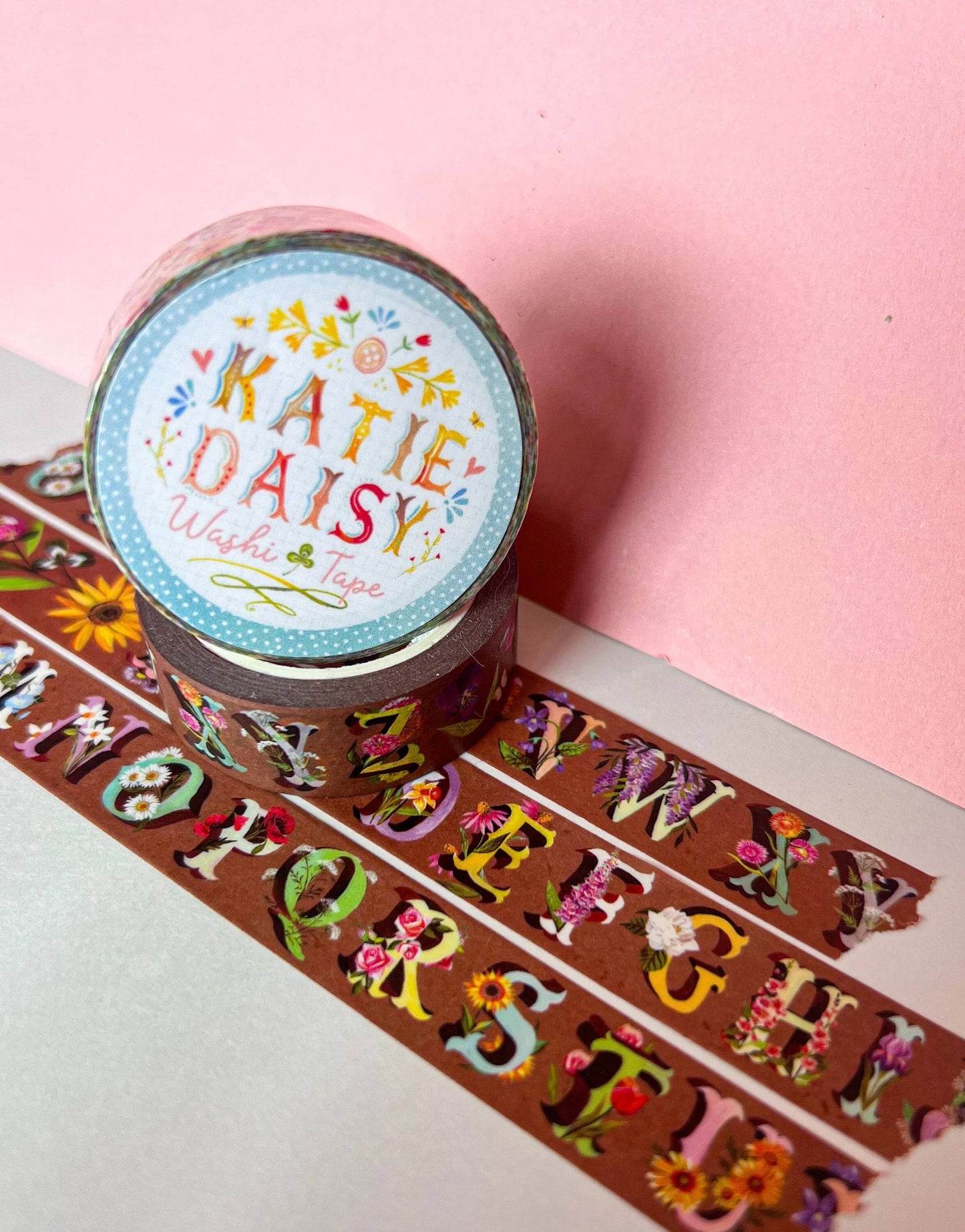 Katie Daisy ‘Alphabet’ Washi Tape