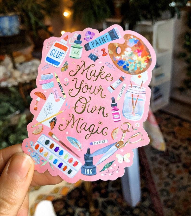 Katie Daisy ‘Make Your Own Magic’ Sticker