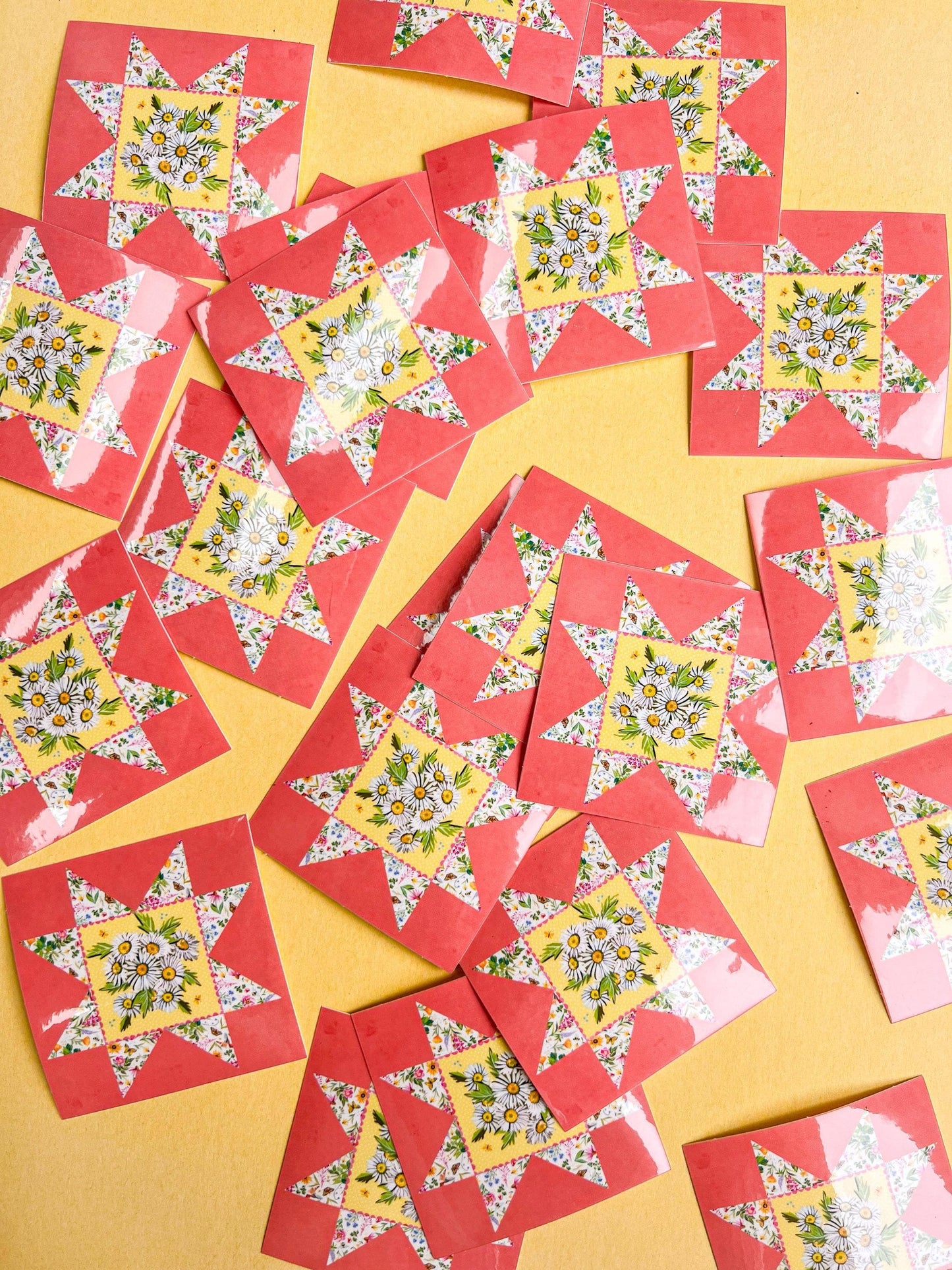 Quilt Square Sticker