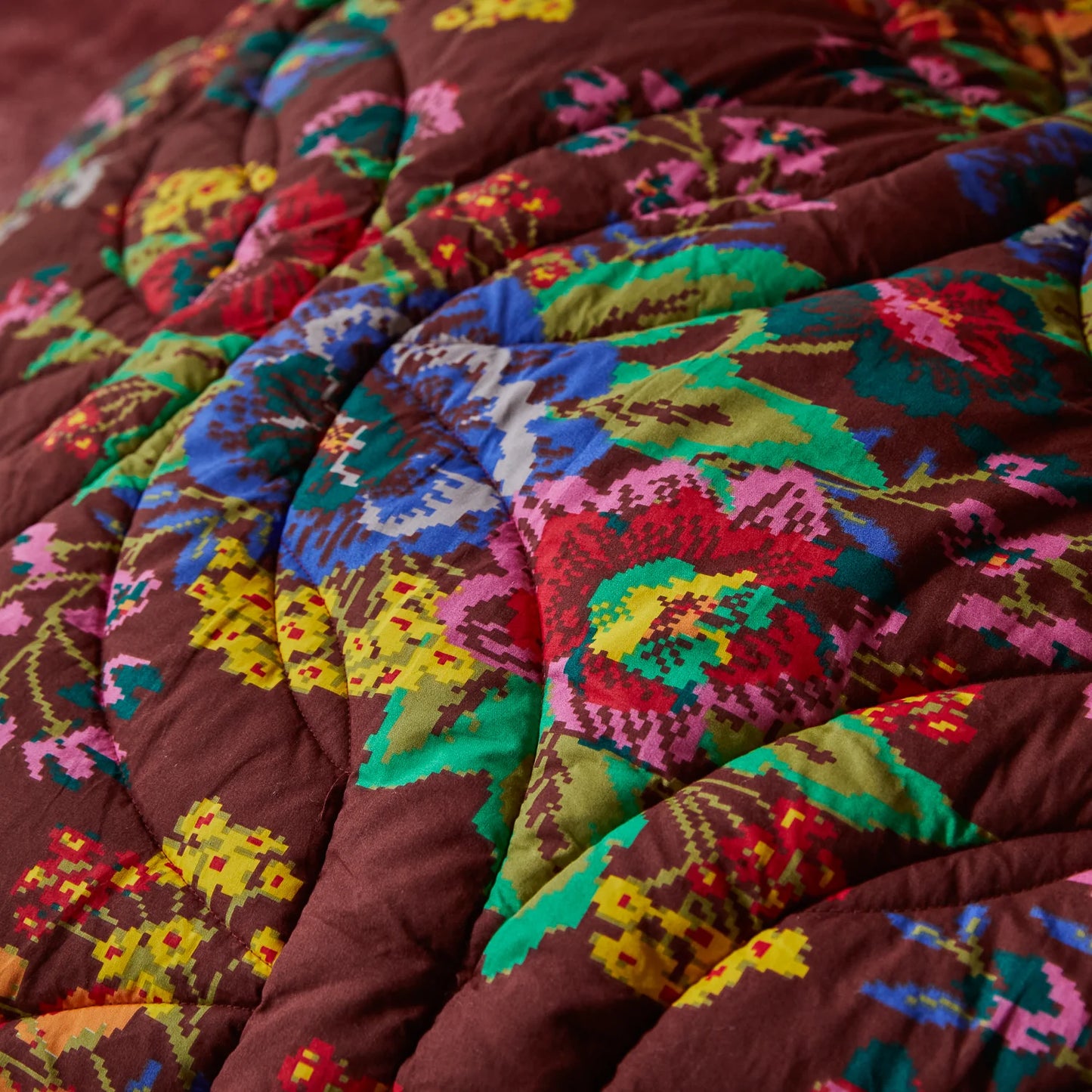 Sage x Clare Stela Quilted Cotton Bedcover