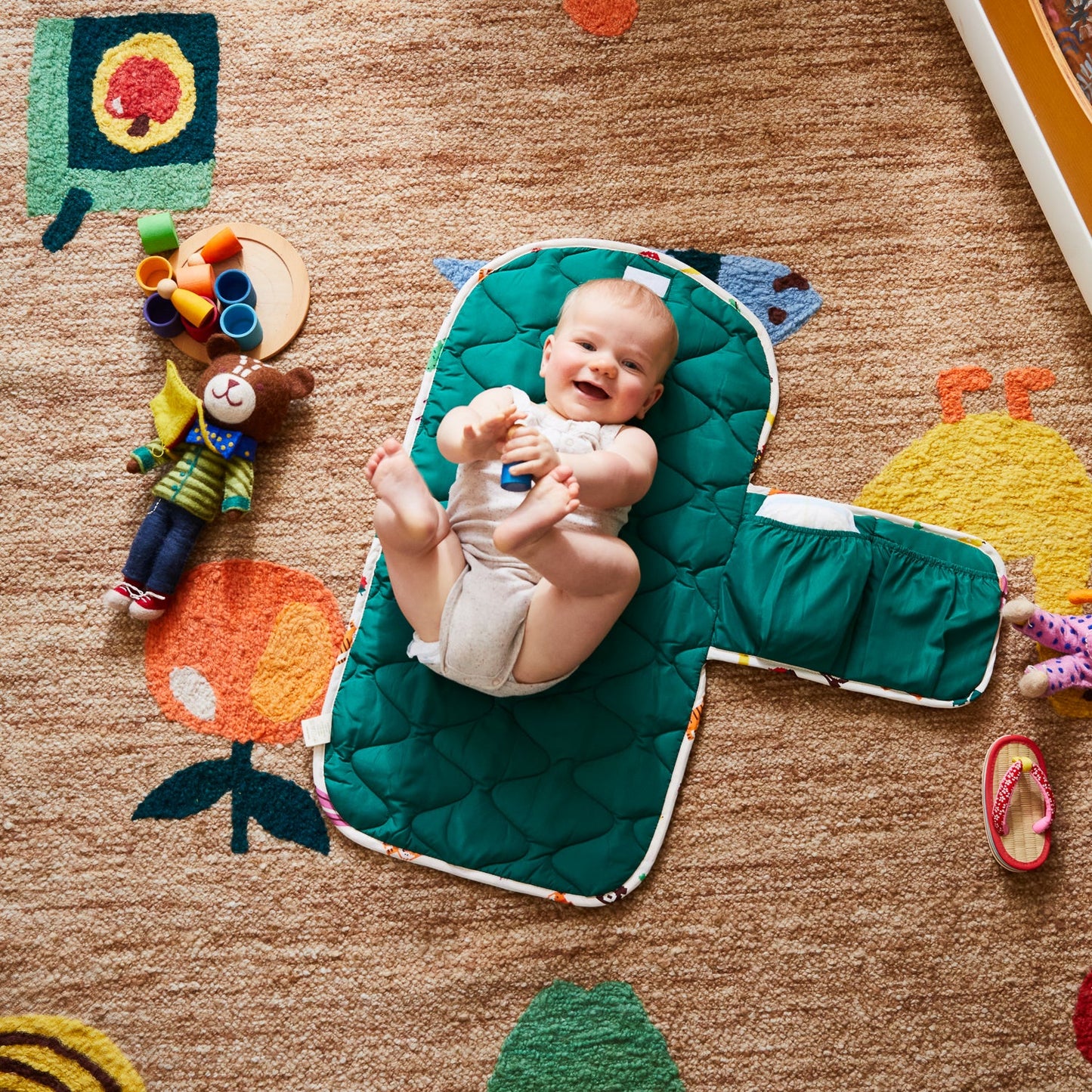 Sage x Clare Mila Change Mat