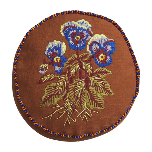 Helena Embroidered Cushion