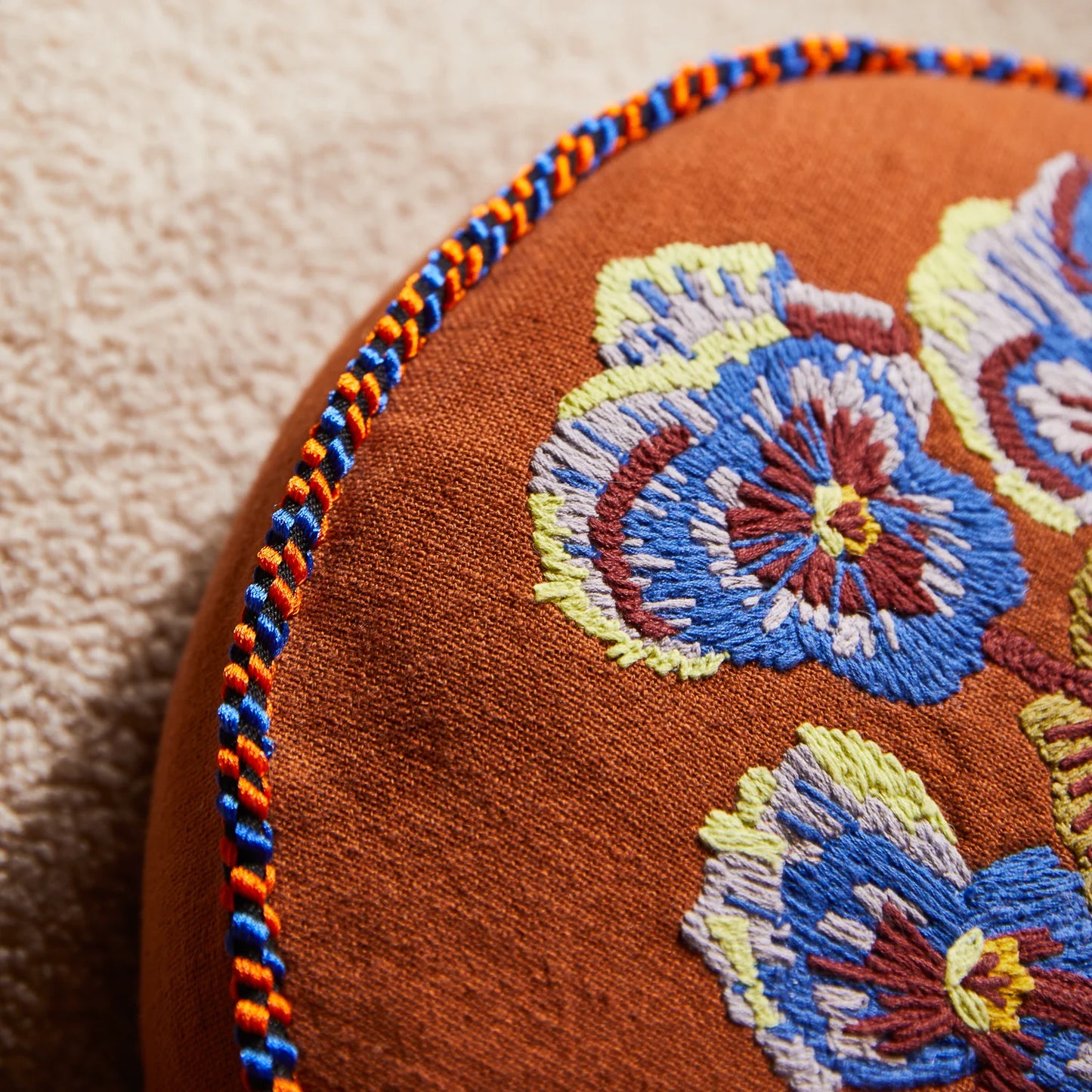 Helena Embroidered Cushion