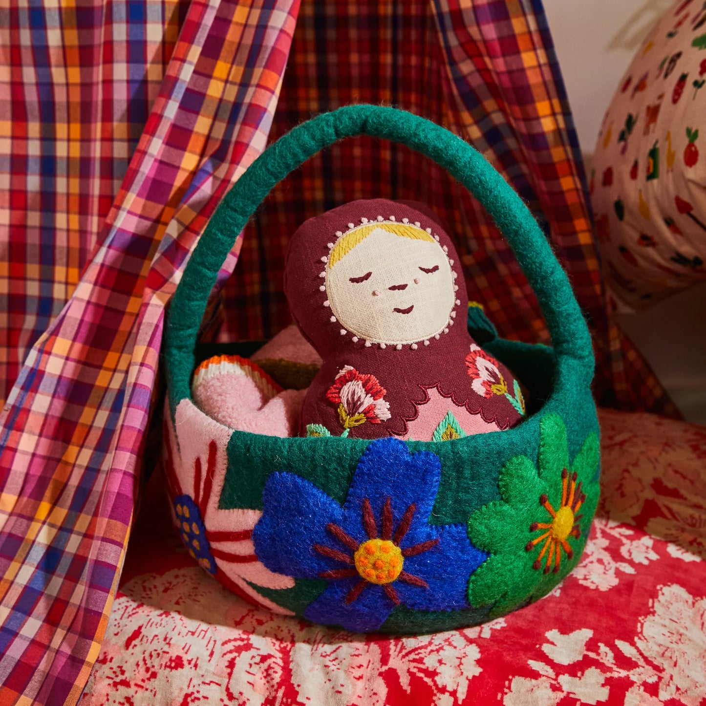 Milena Embroidered Cushion