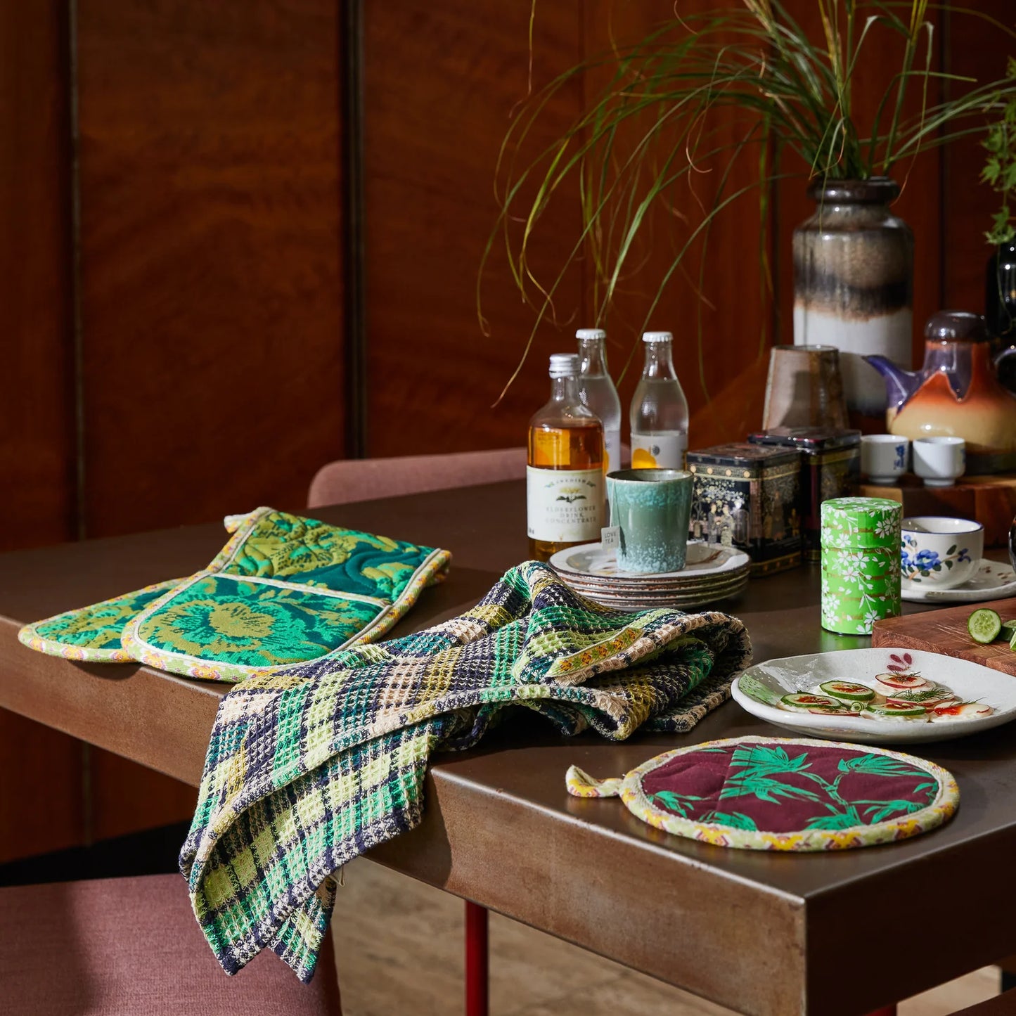 Sage and Clare Hazel Double Oven Mitt