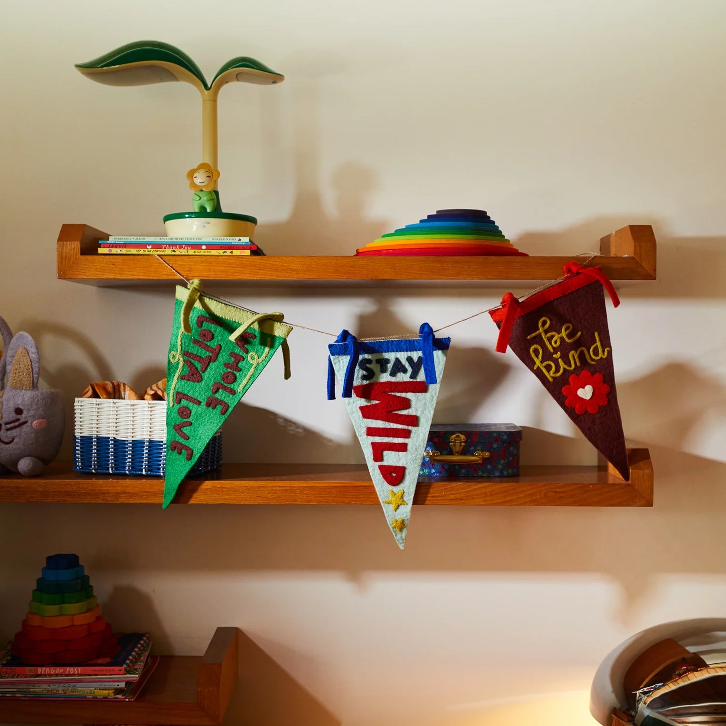 Sage x Clare Clara Felt Flag