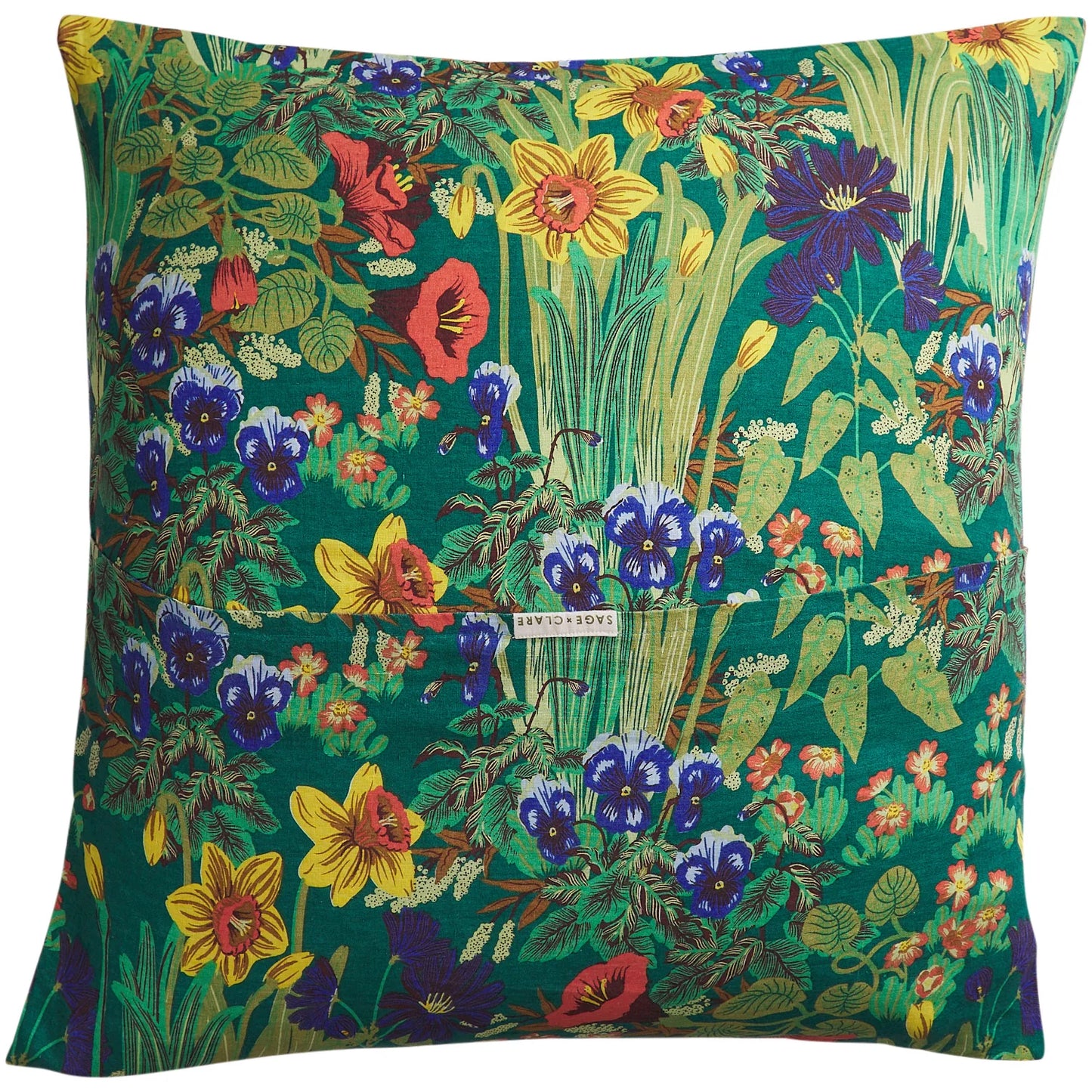 Sage and Clare Babette European Pillowcases - Verdant
