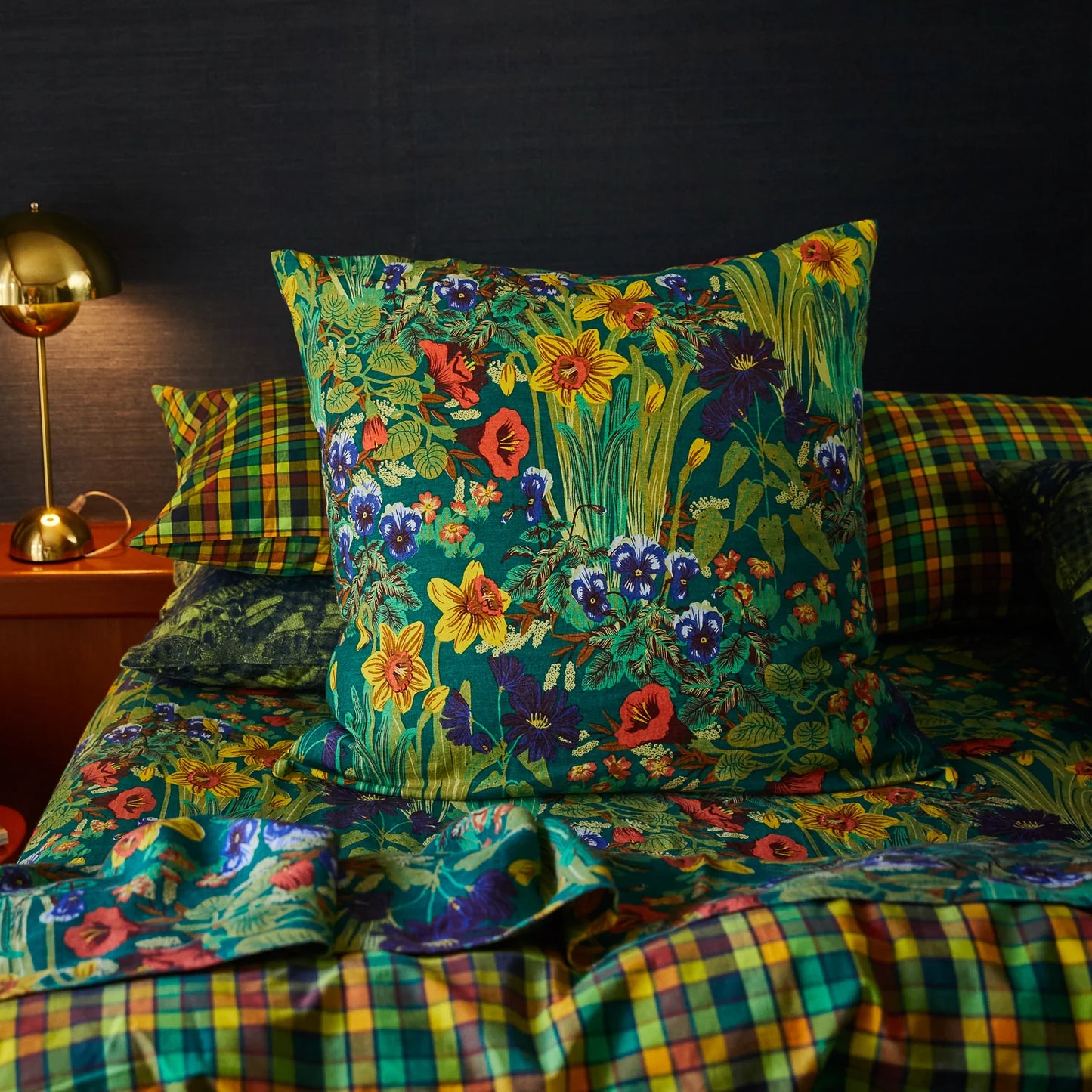 Sage and Clare Babette European Pillowcases - Verdant