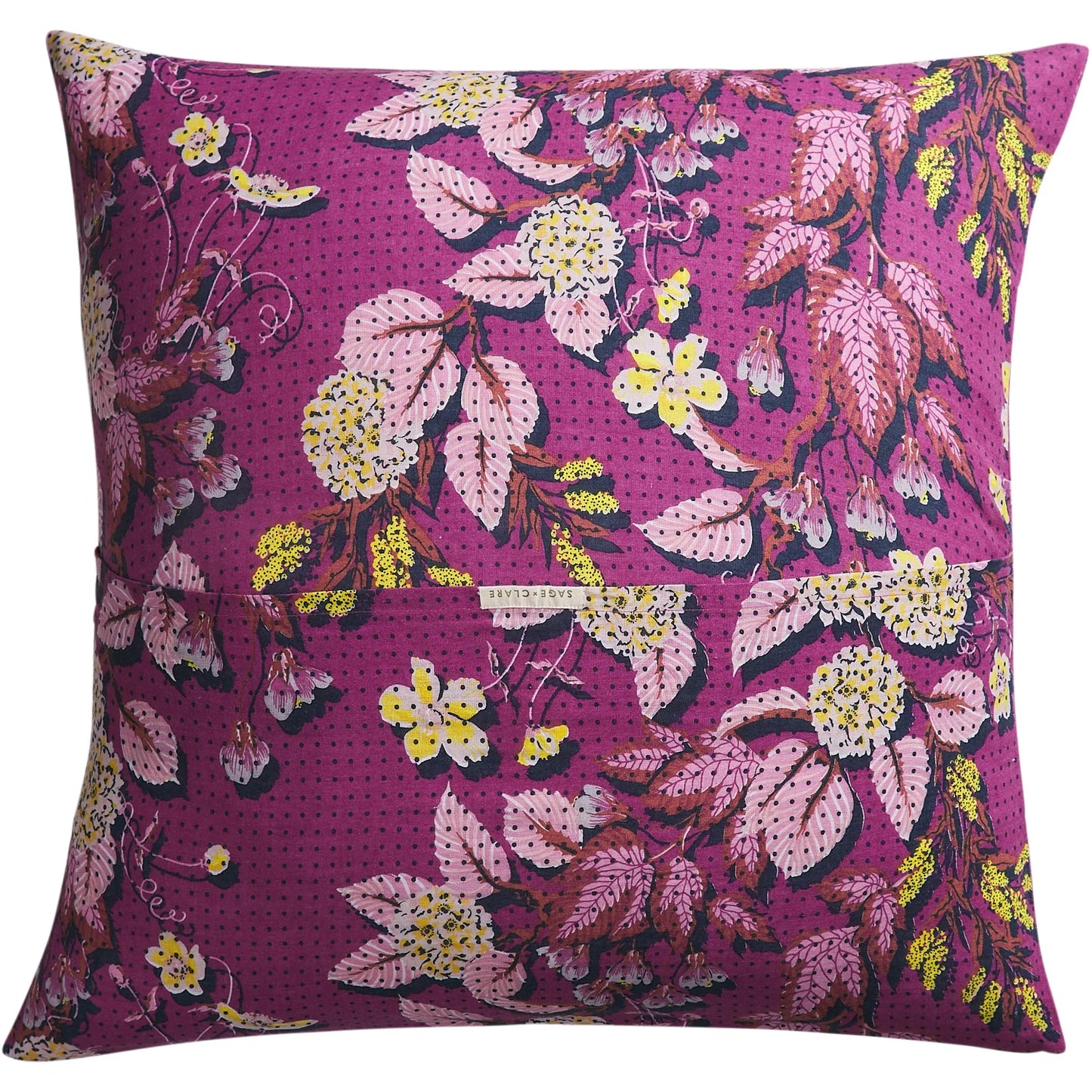 Sage and Clare Heidi European Pillowcases - Mulberry