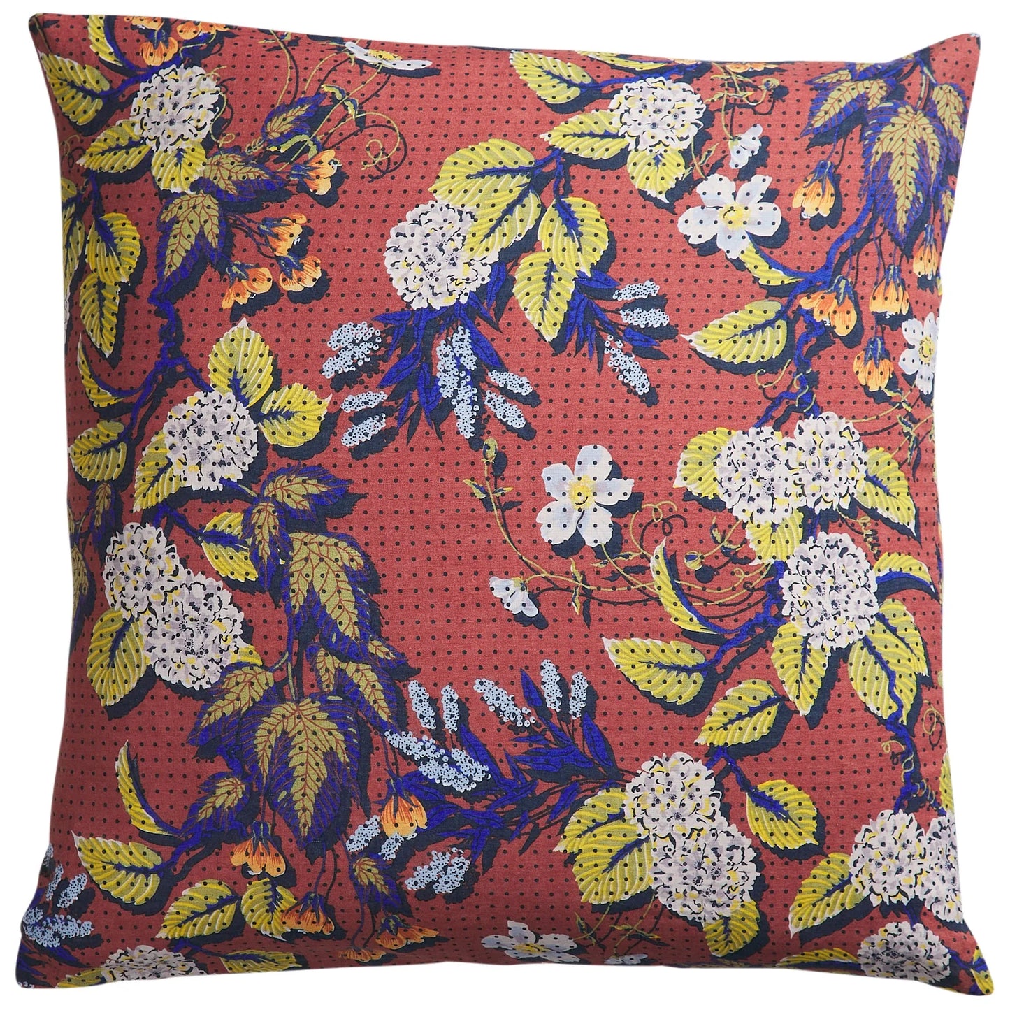 Sage and Clare Heidi European Pillowcases - Burnt Sienna