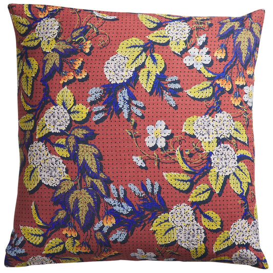 Sage and Clare Heidi European Pillowcases - Burnt Sienna