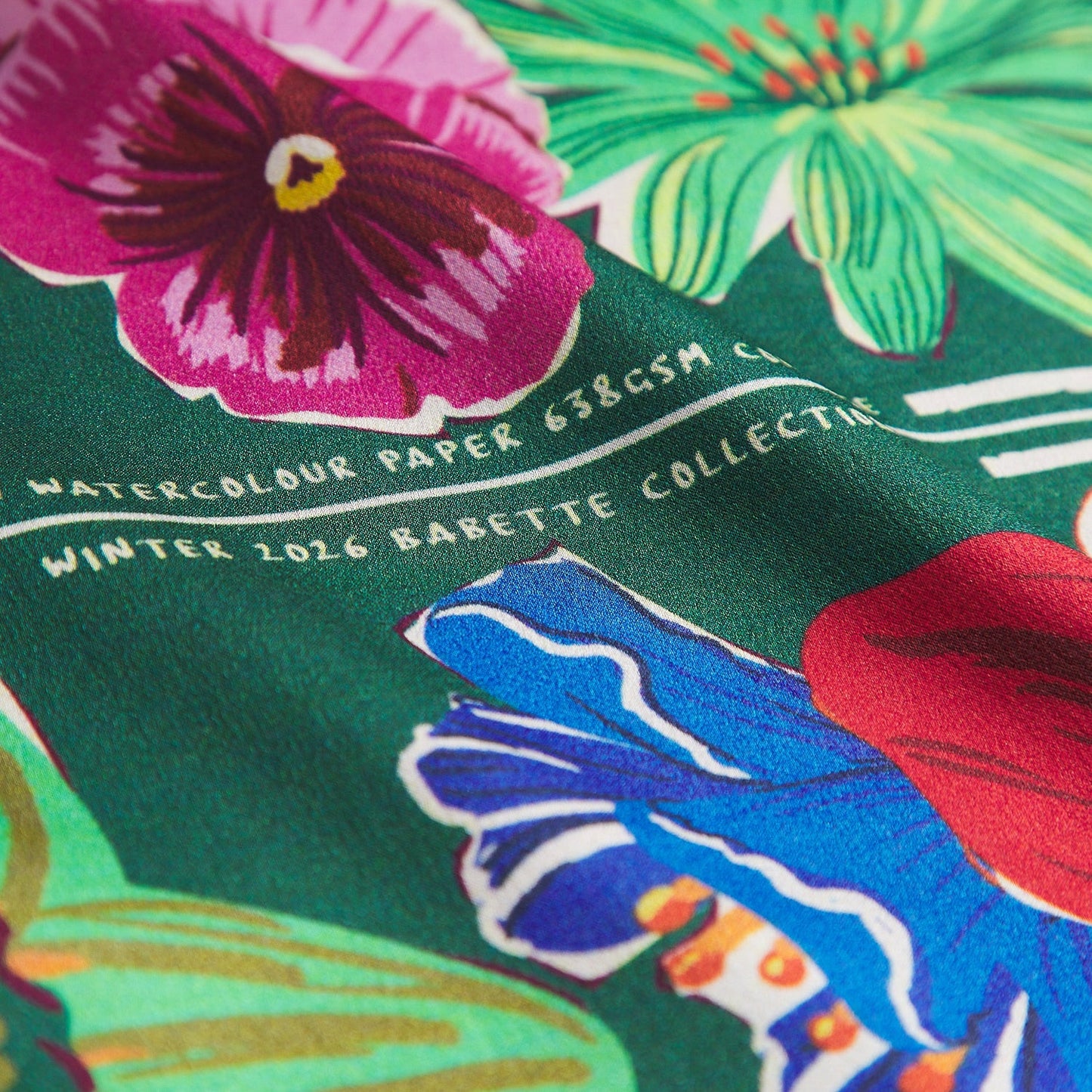 Ines Silk Pillowcase - Verdant