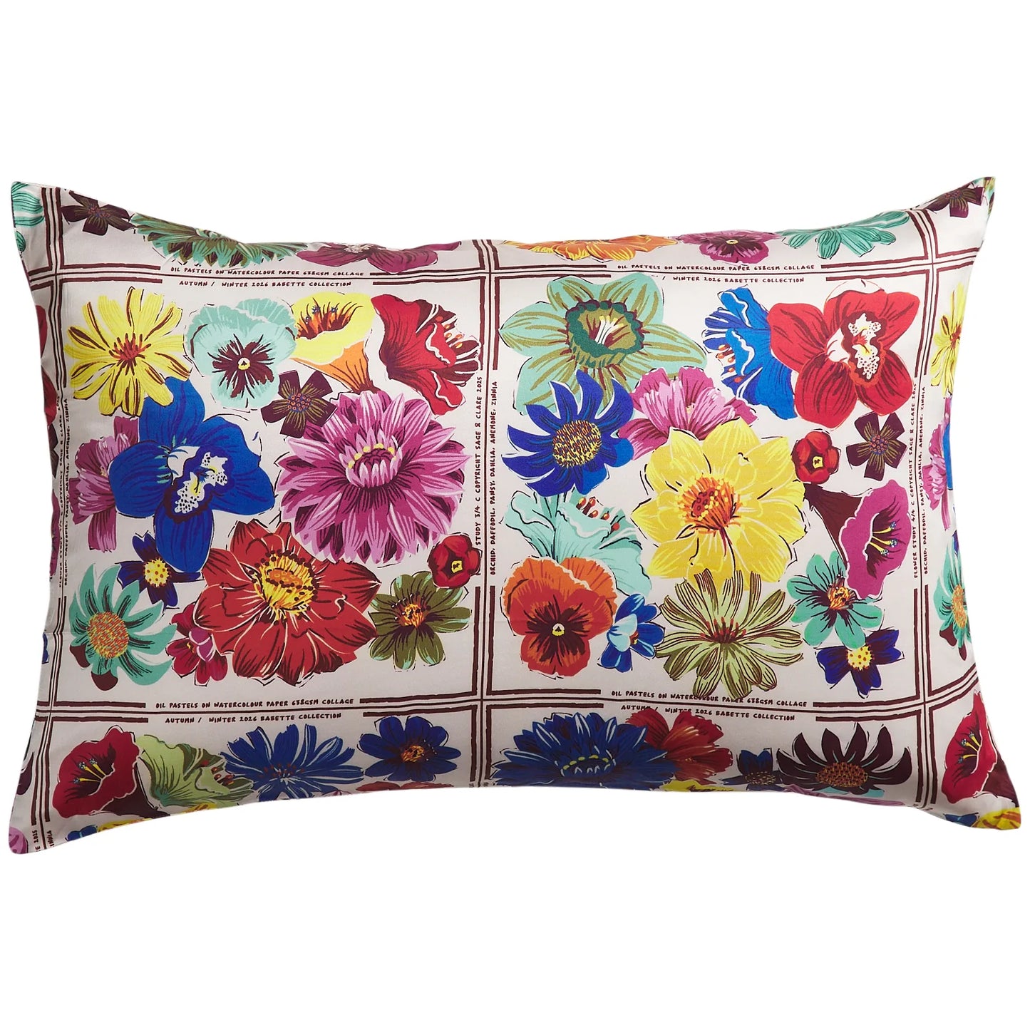 Ines Silk Pillowcase - Porcelain
