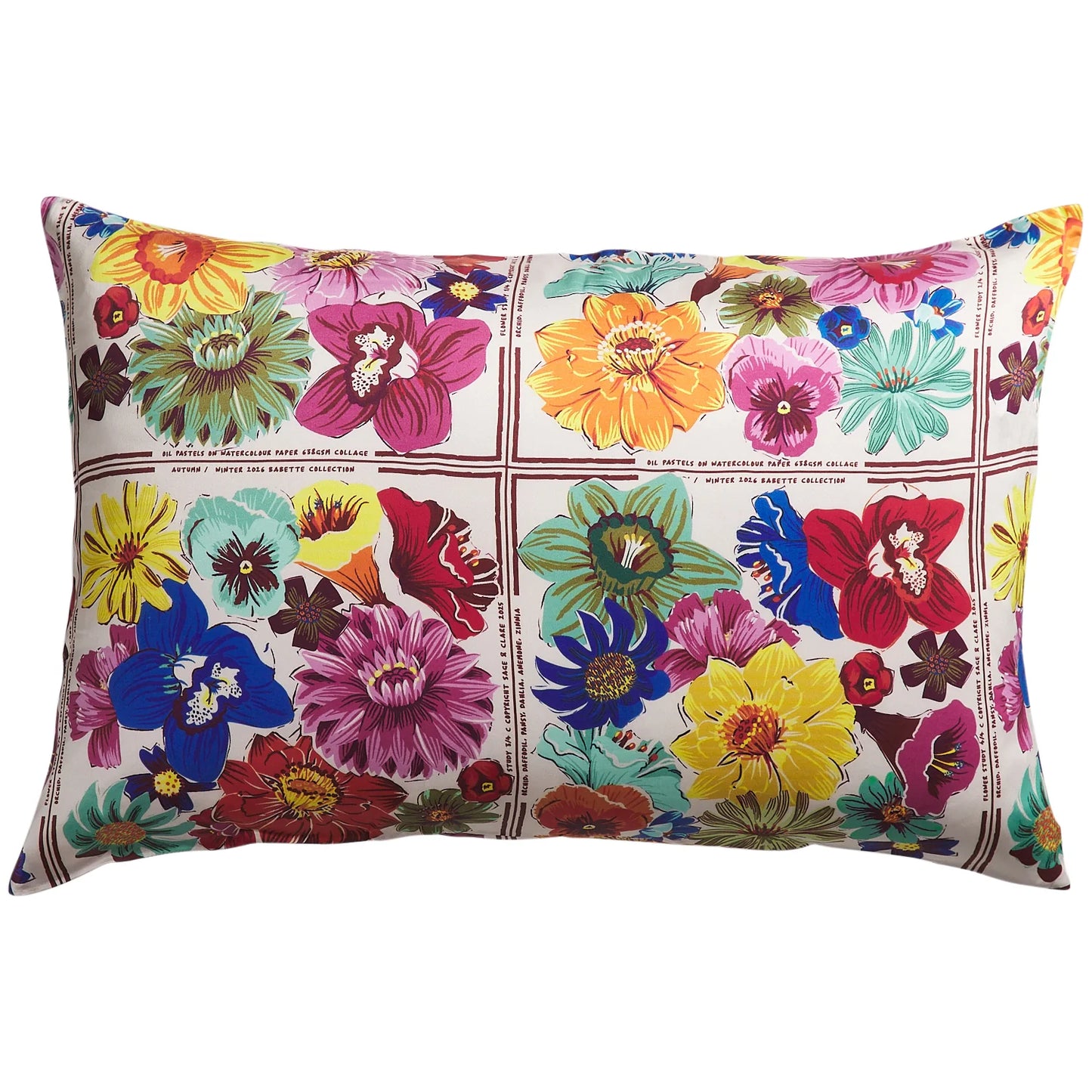 Ines Silk Pillowcase - Porcelain