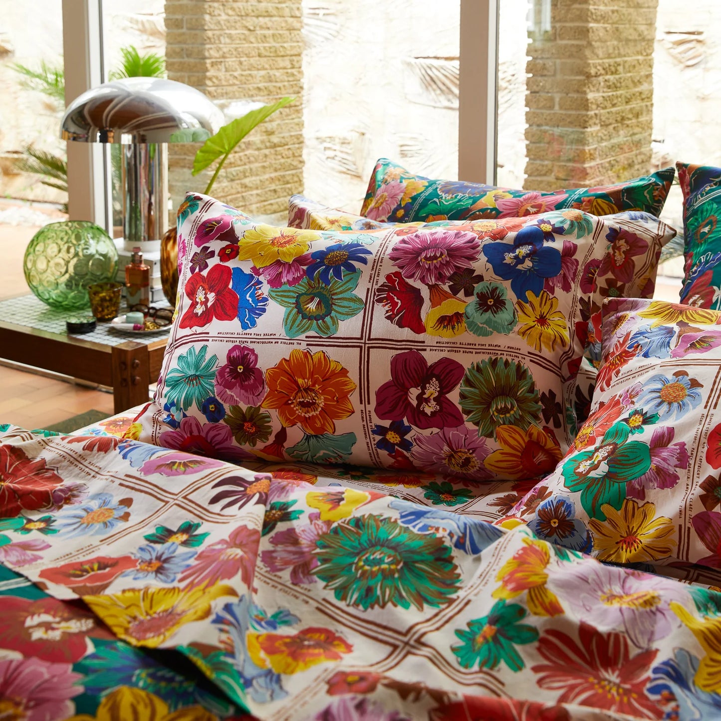 Ines Silk Pillowcase - Porcelain