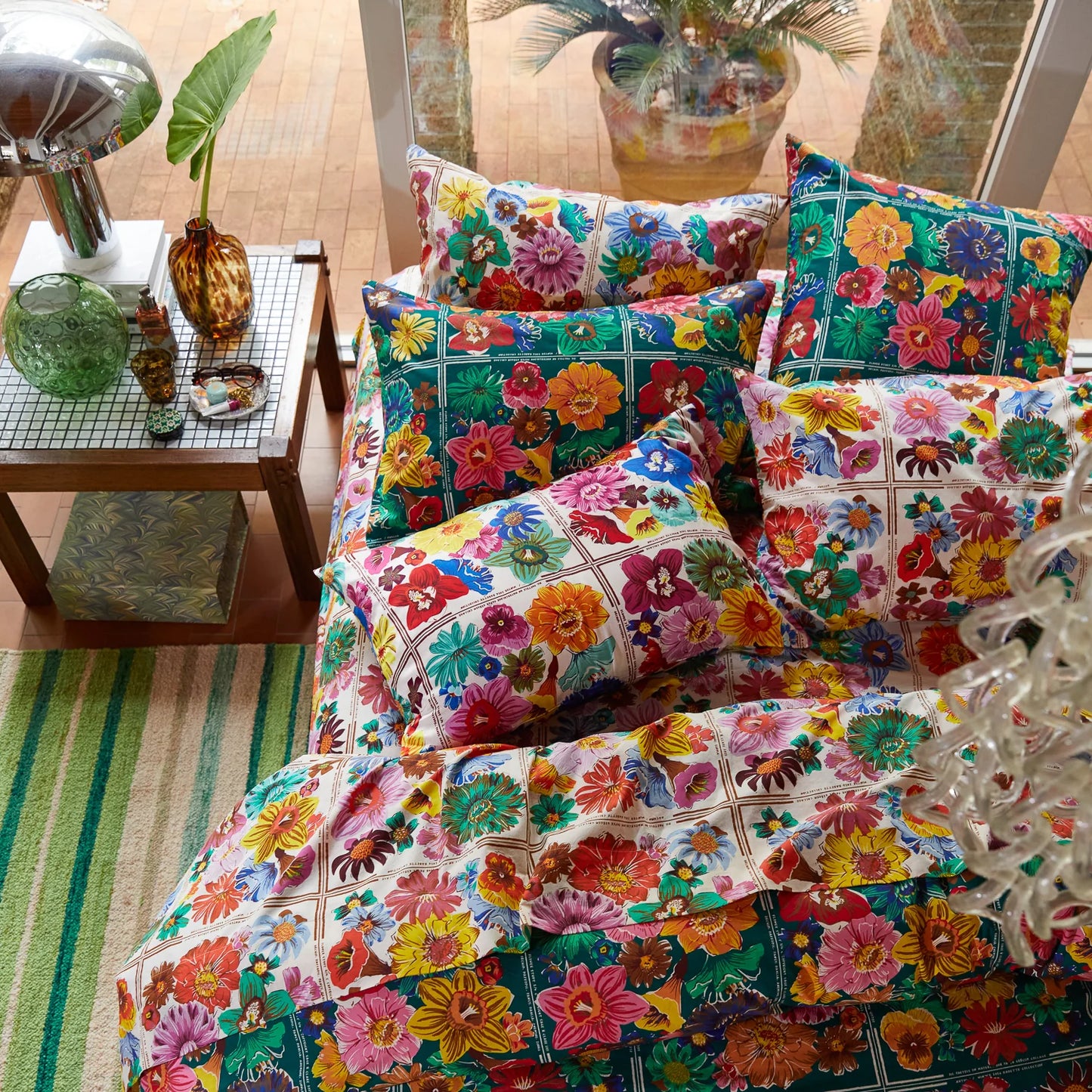 Ines Silk Pillowcase - Porcelain