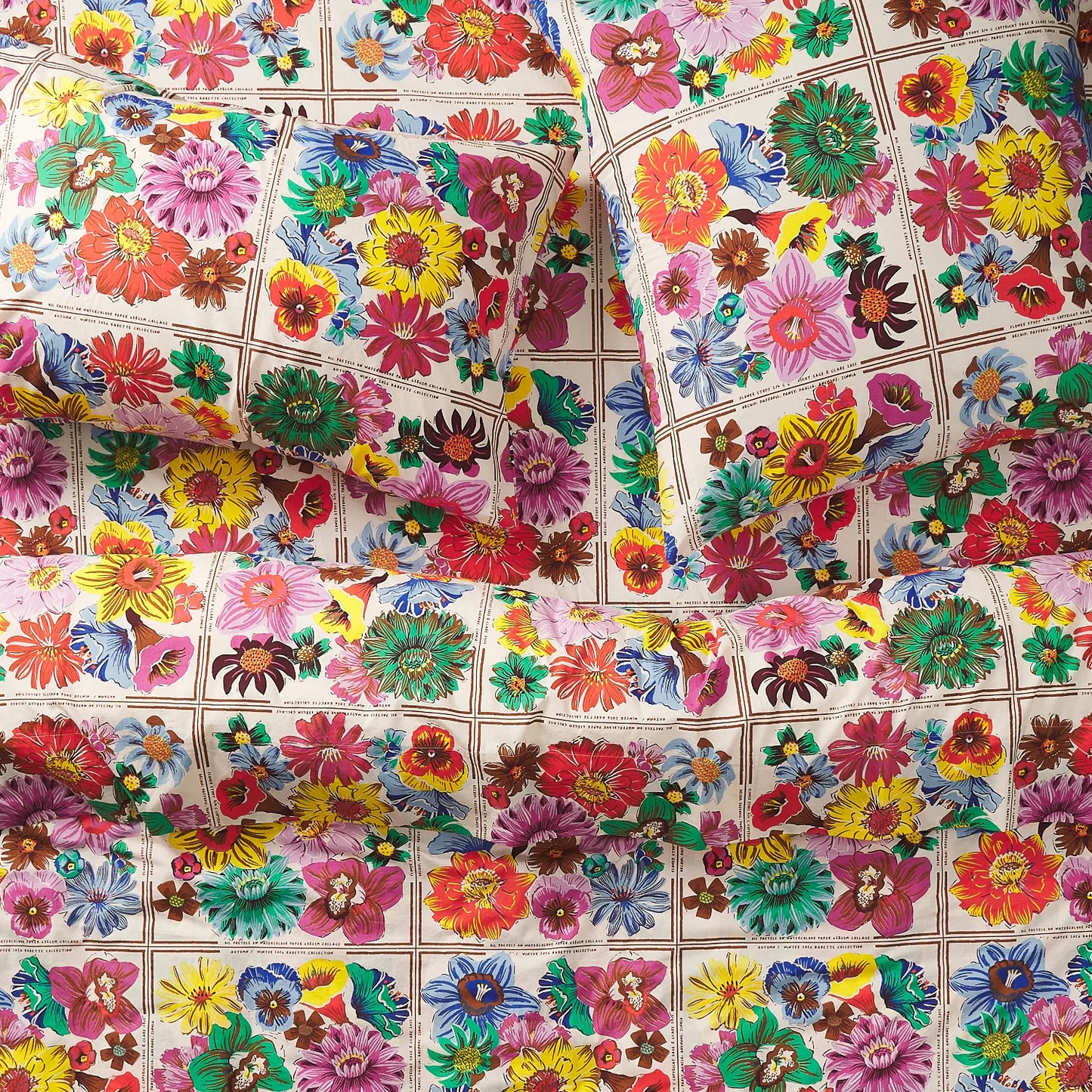 Ines Cotton Pillowcase set - Porcelain