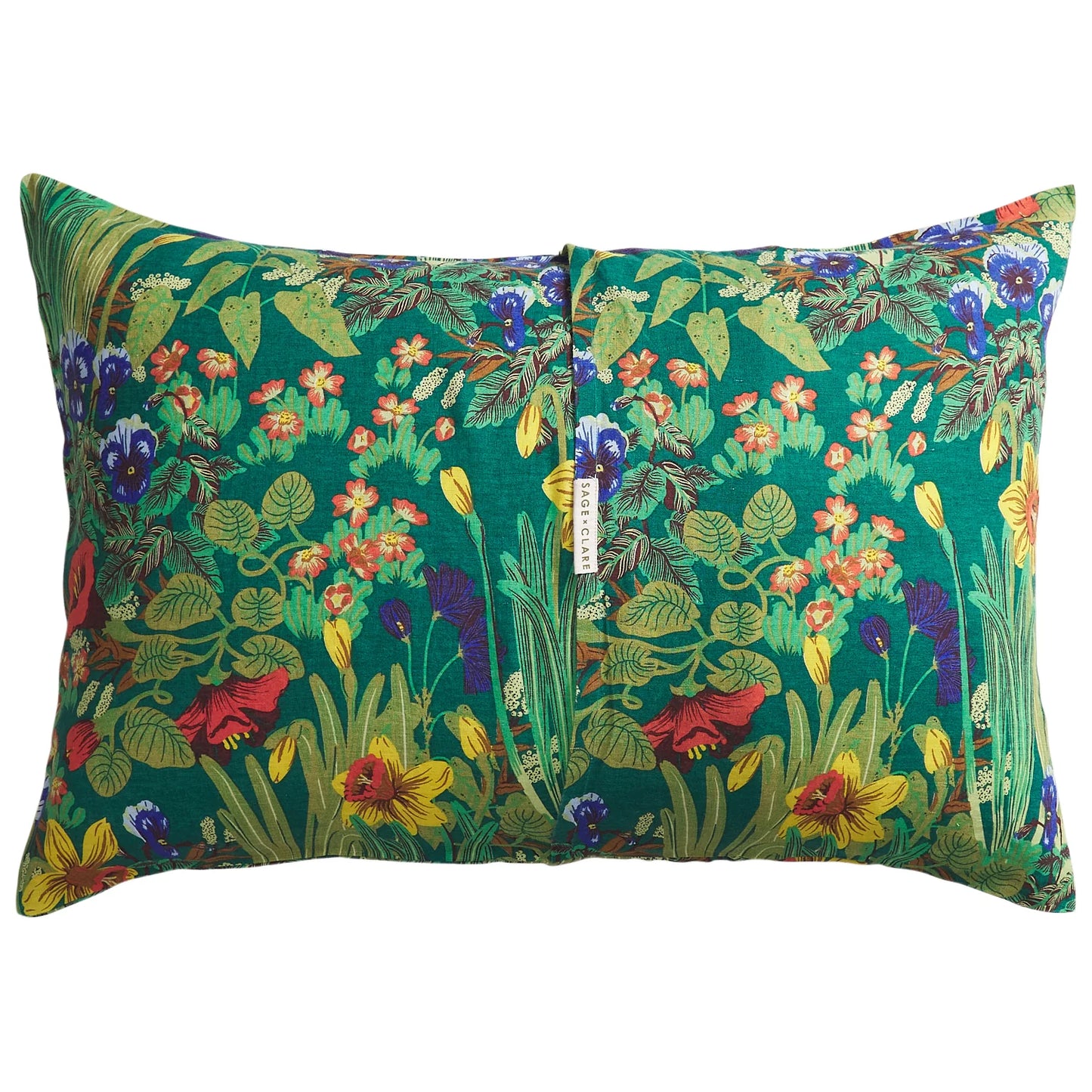 Sage and Clare Babette Standard Pillowcases - Verdant