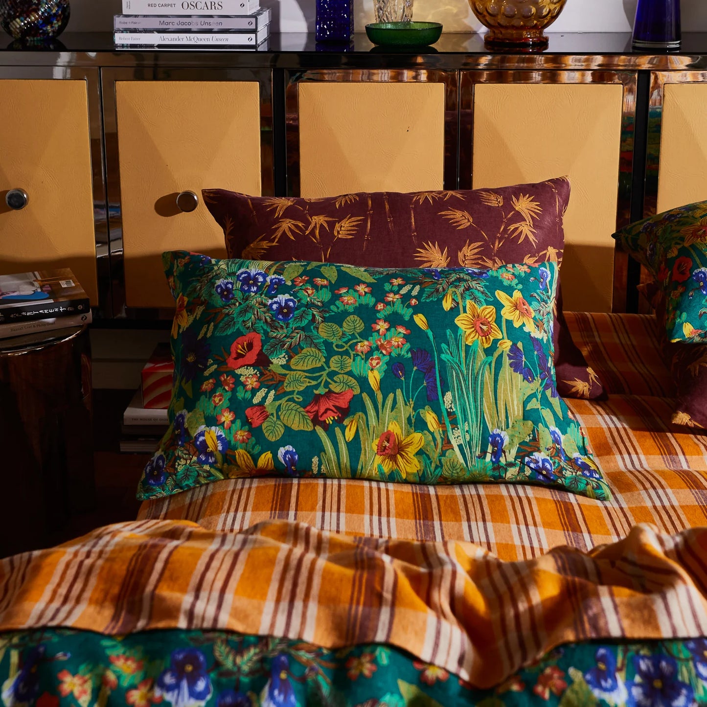 Sage and Clare Babette Standard Pillowcases - Verdant
